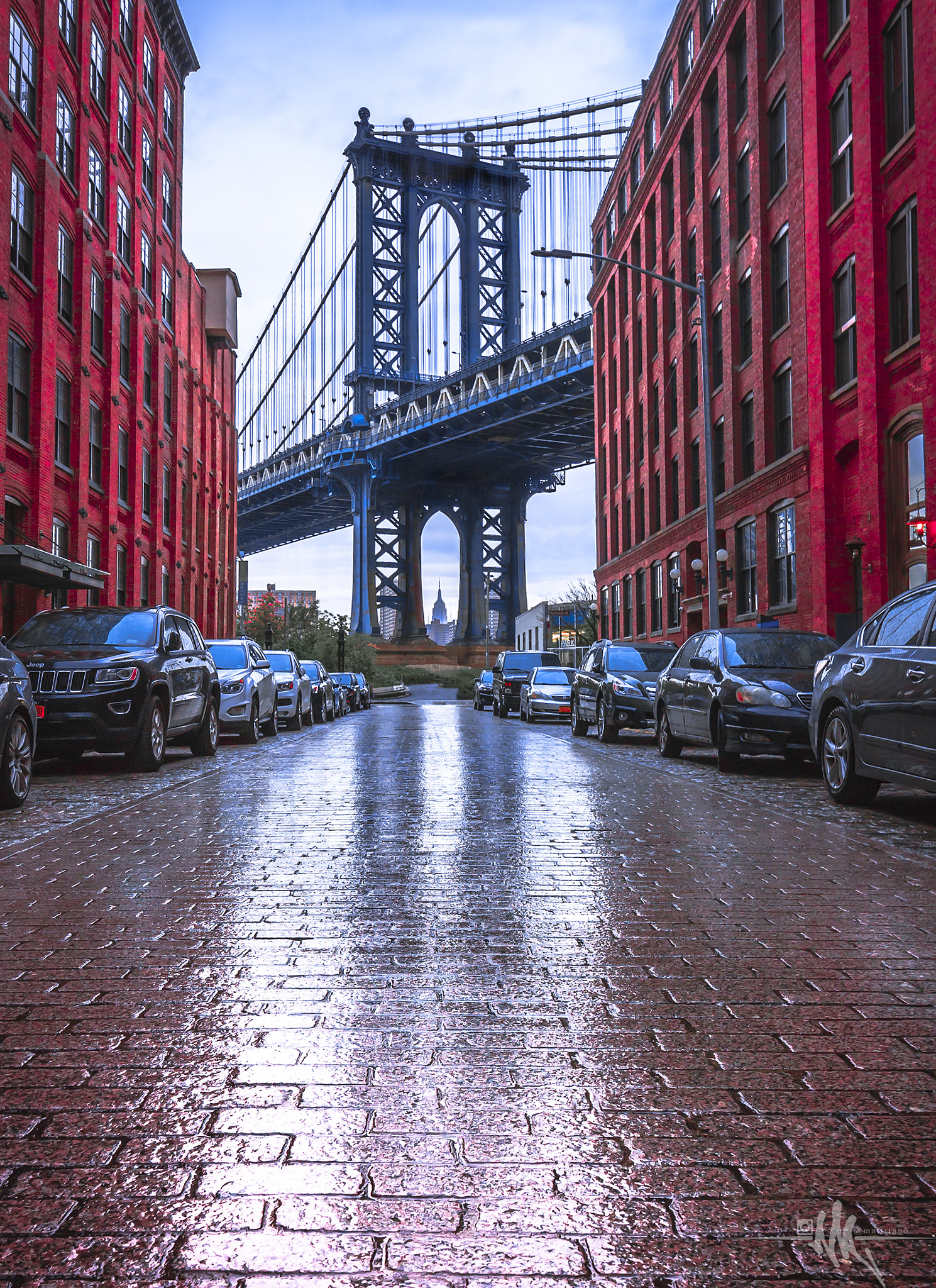 Canon EF 300mm f/2.8L sample photo. Manhattan bridge photography