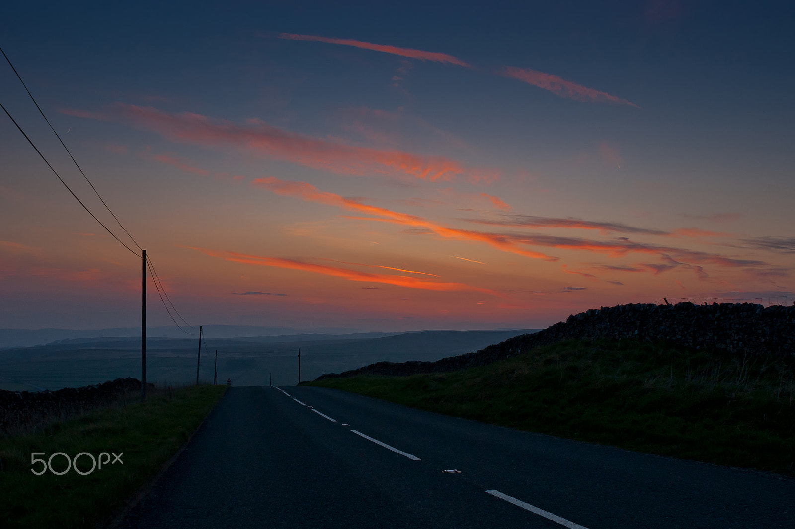 Sony Alpha DSLR-A380 sample photo. Sunset drive photography