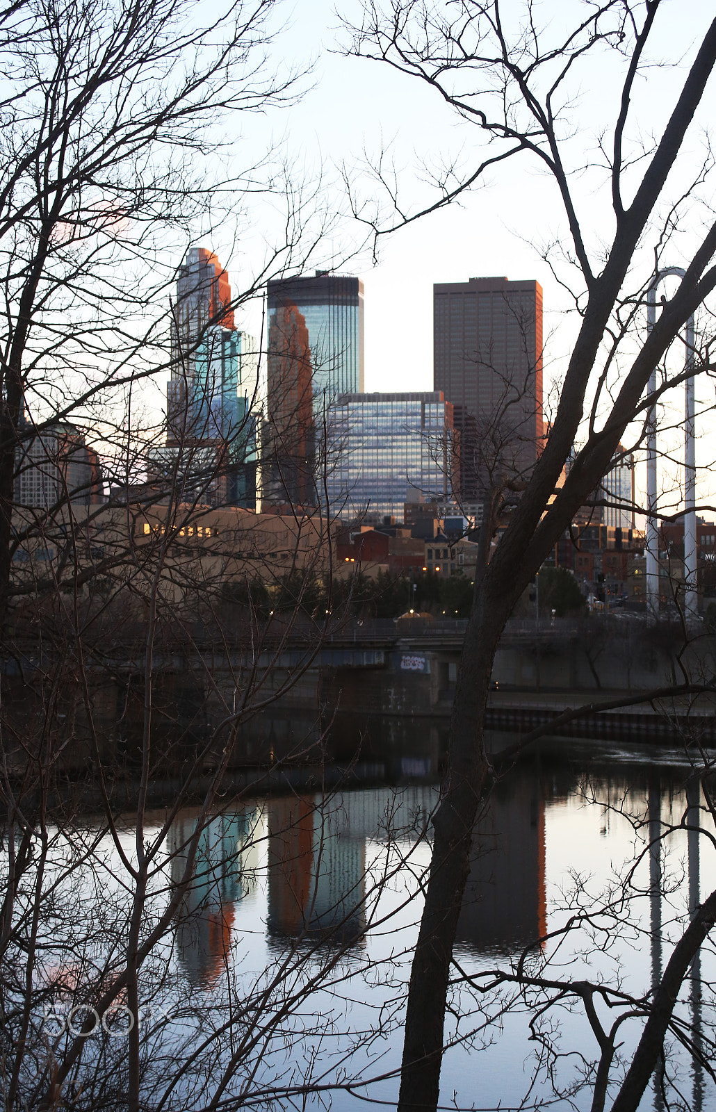 Canon EF 28-80mm f/3.5-5.6 sample photo. Minneapolis from nicollet island photography