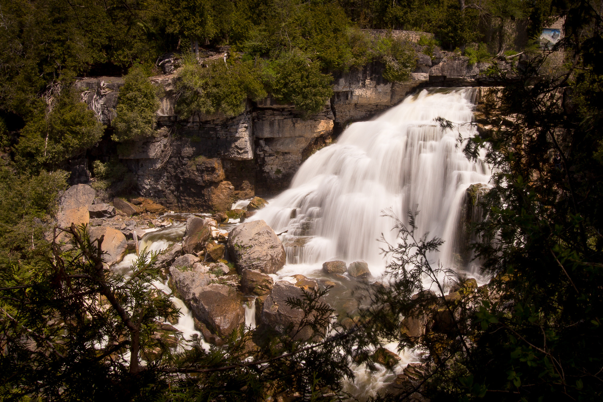 Canon EF-S 10-18mm F4.5–5.6 IS STM sample photo. Inglis falls photography