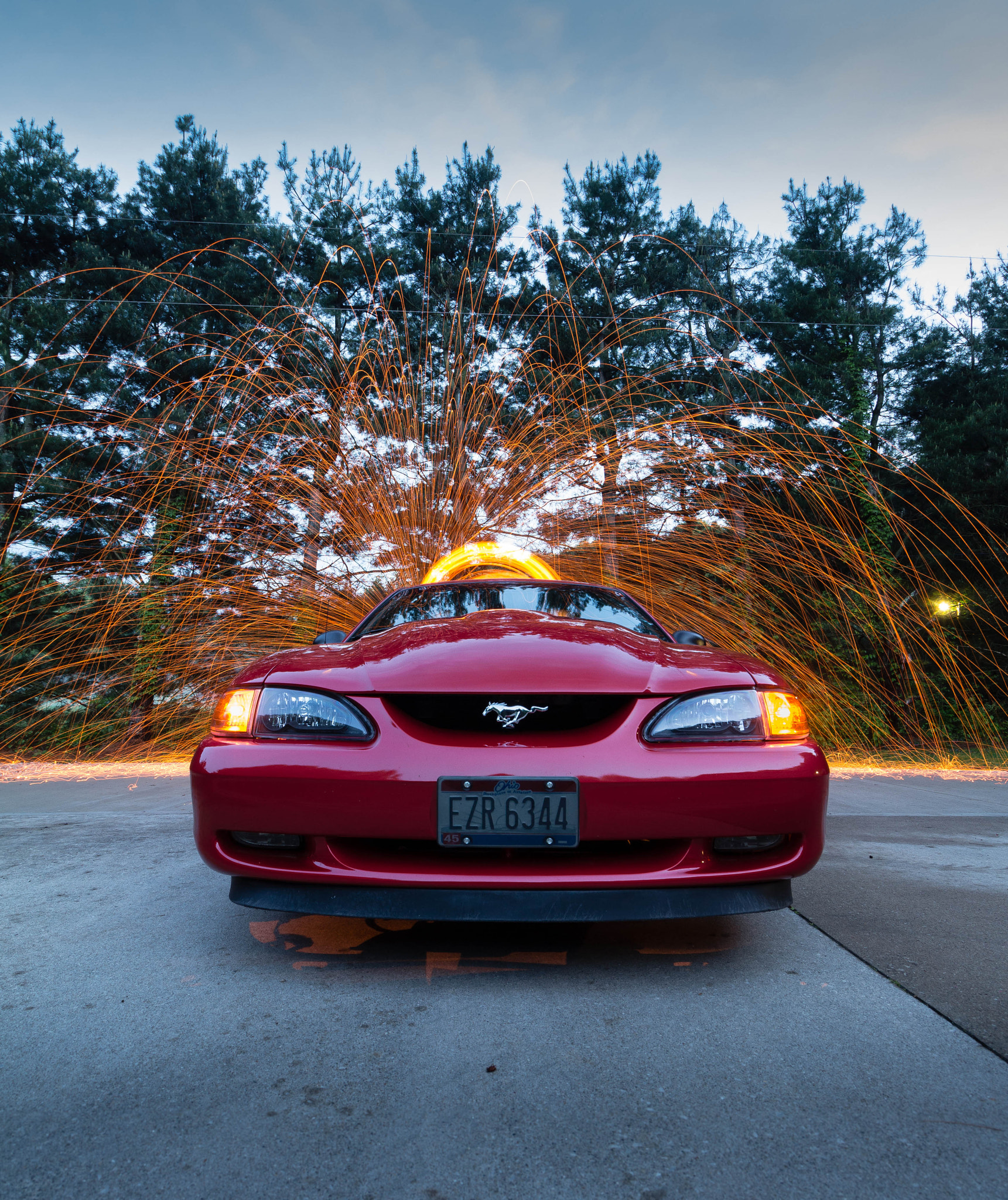 Canon EF-S 10-18mm F4.5–5.6 IS STM sample photo. Steel wool long exposure  photography