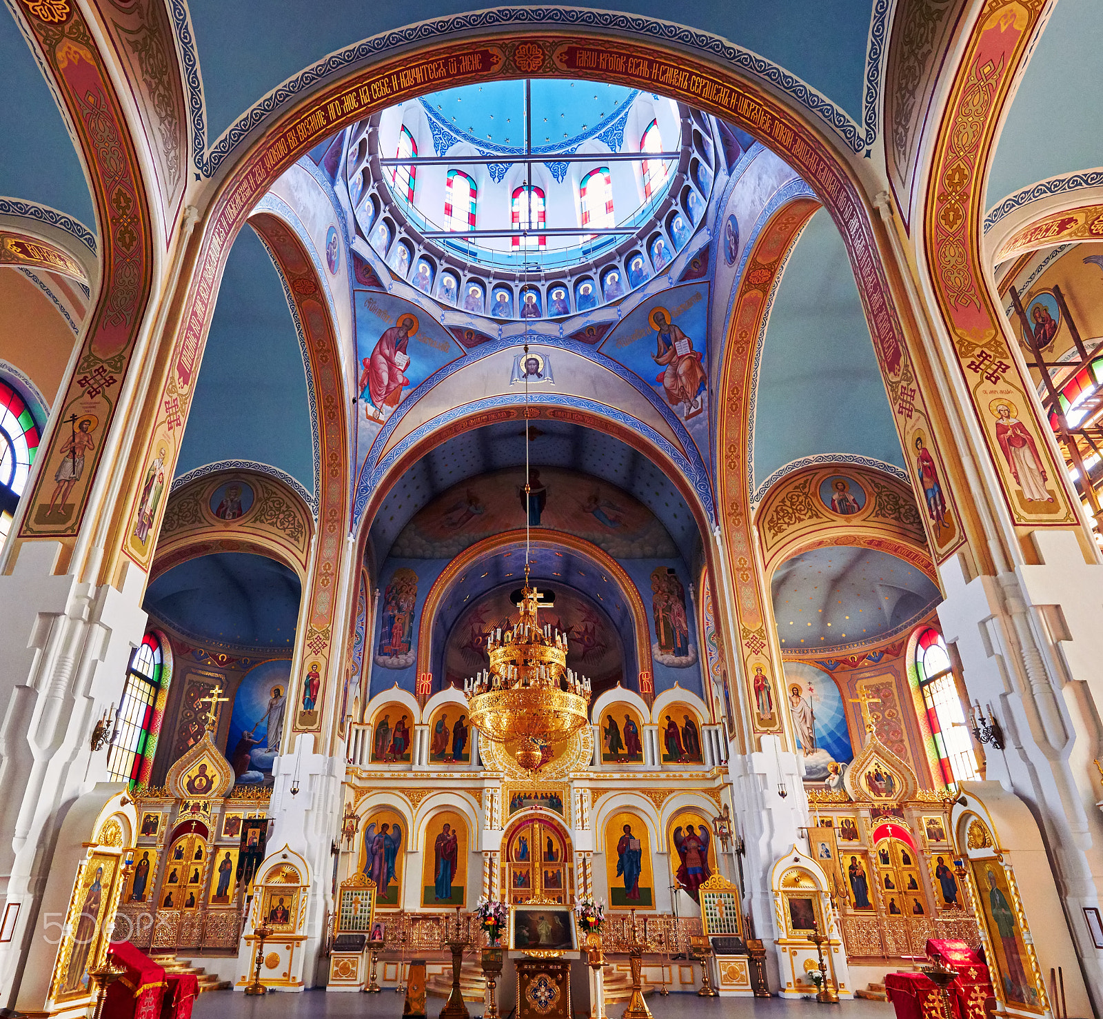 Canon EOS 7D + Canon EF 16-35mm F4L IS USM sample photo. Cathedral of the holy virgin photography