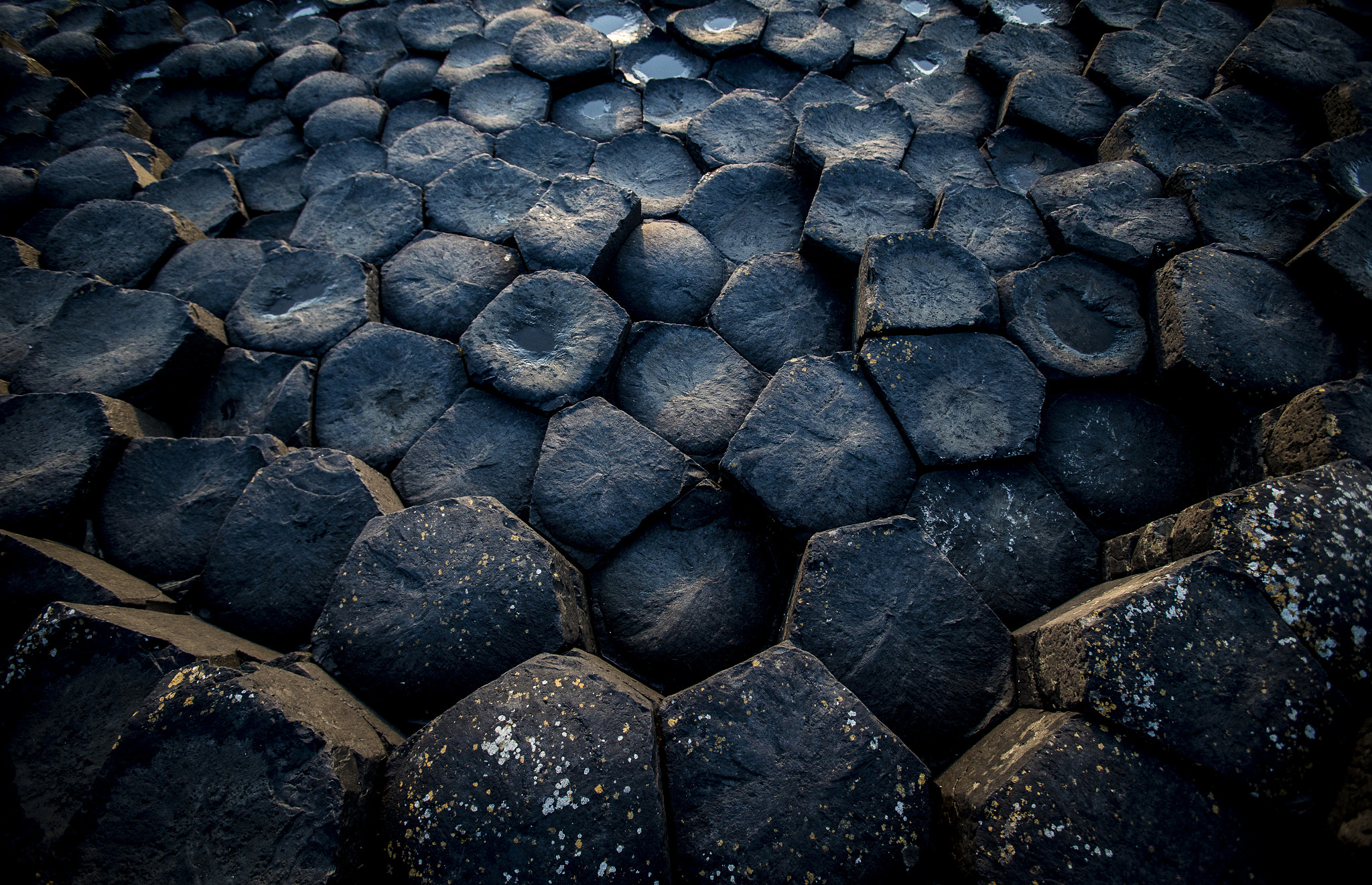 Canon EOS-1D X sample photo. Sunset at giant's causeway photography