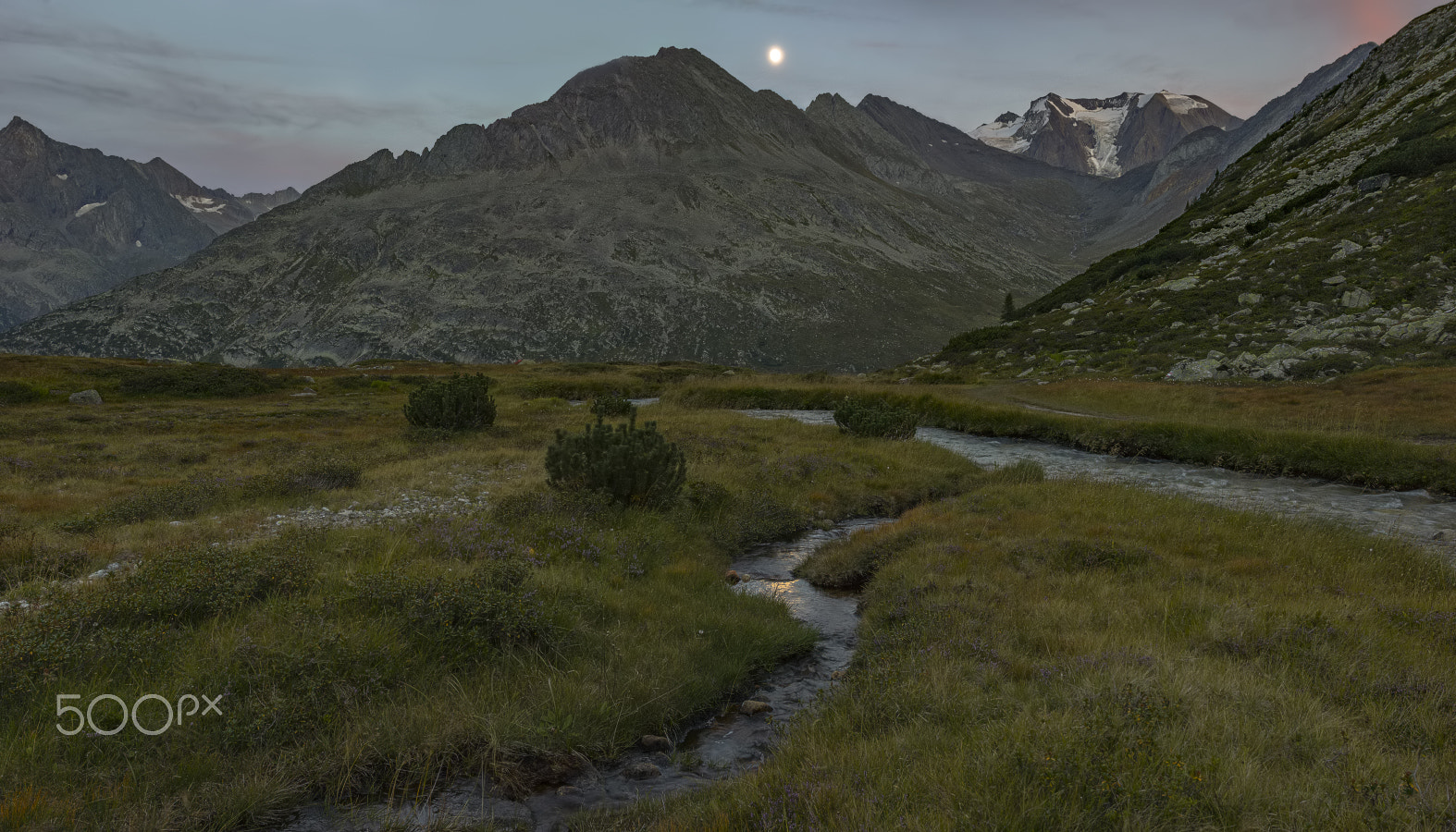 Sigma 17-70mm F2.8-4 DC Macro HSM sample photo. Alpine summer evening photography