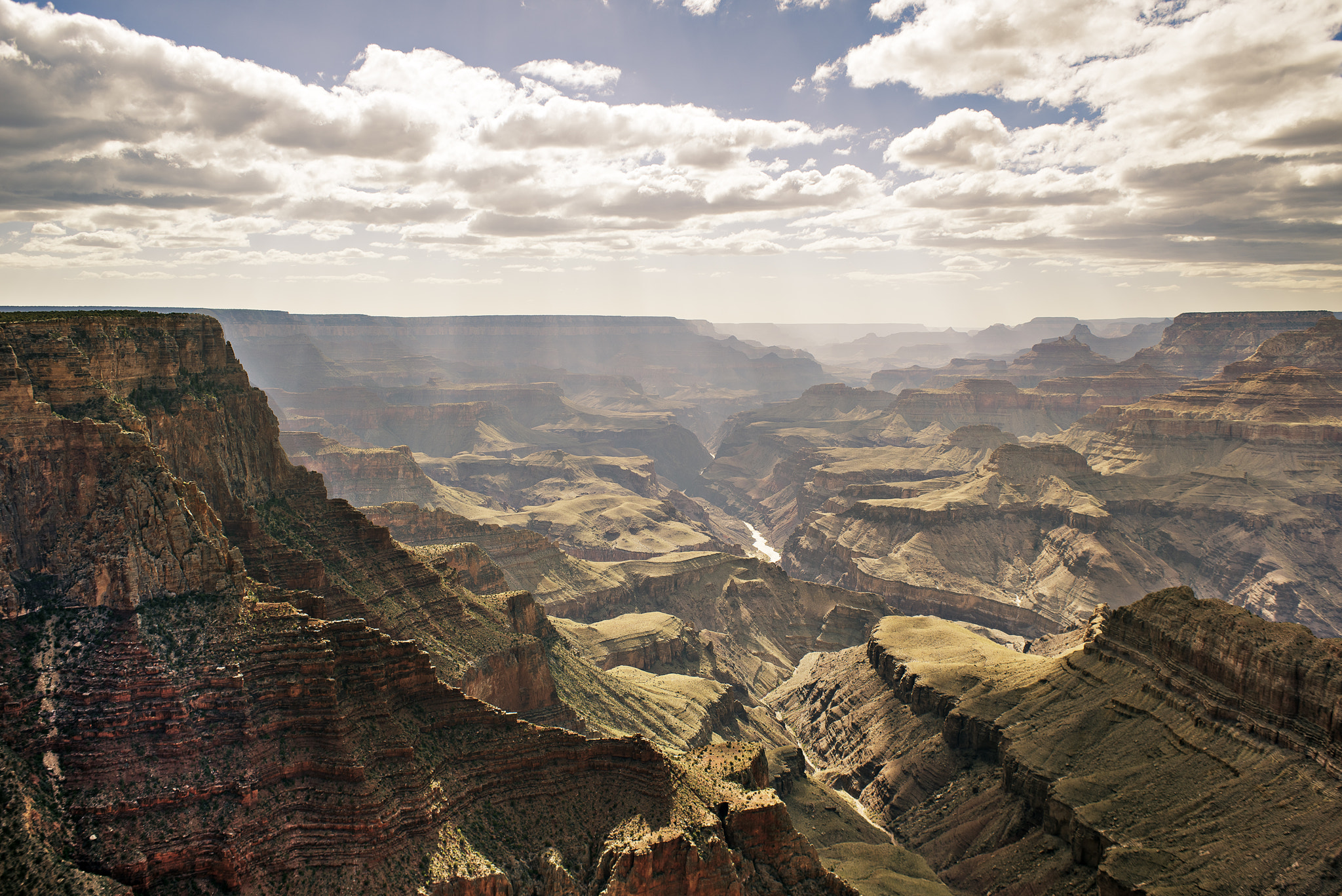 Nikon D810 + AF Nikkor 28mm f/2.8 sample photo. The south rim and the colorado river photography