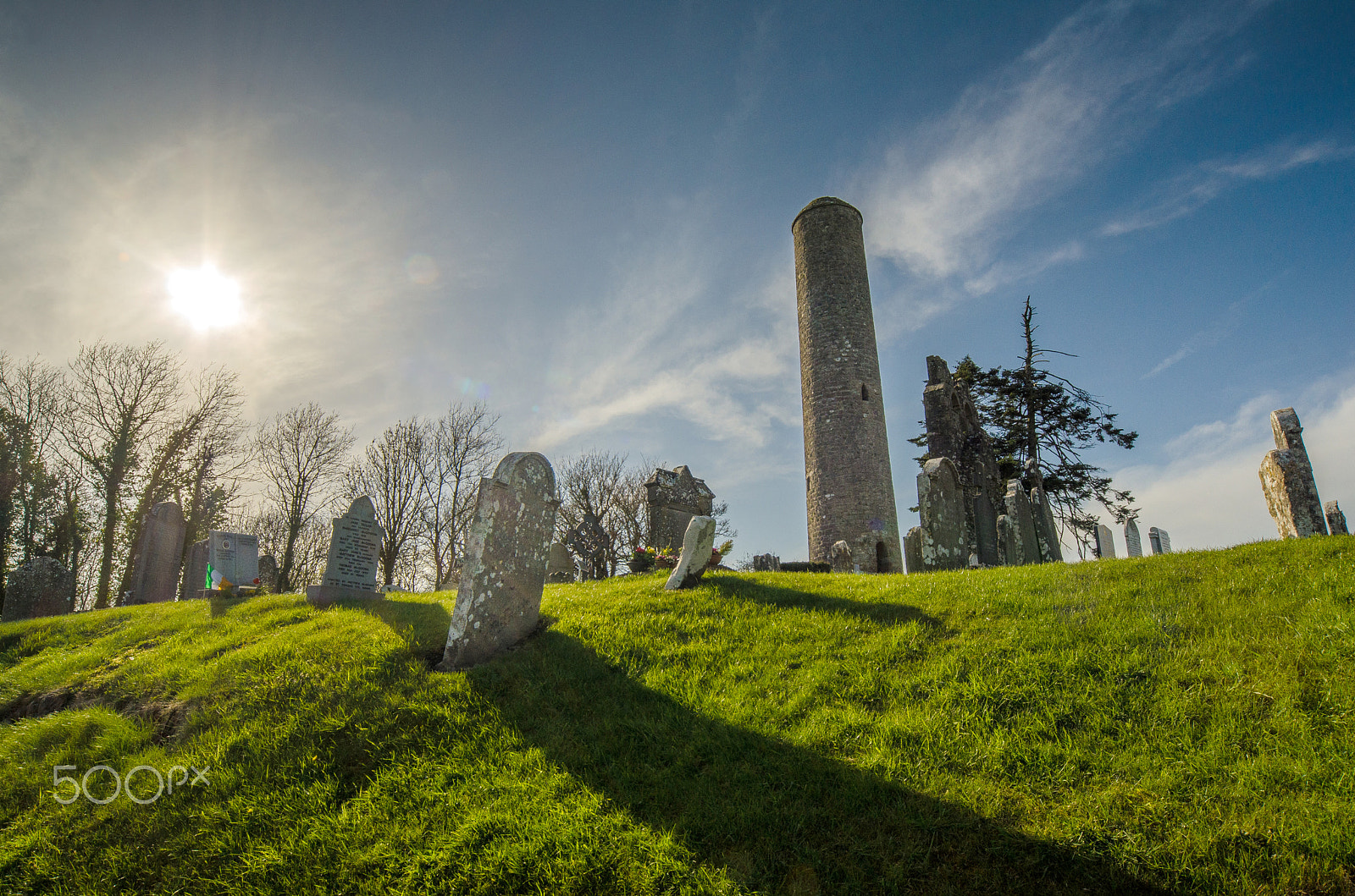 Sigma 12-24mm F4.5-5.6 EX DG Aspherical HSM sample photo. Donaghmore round tower photography
