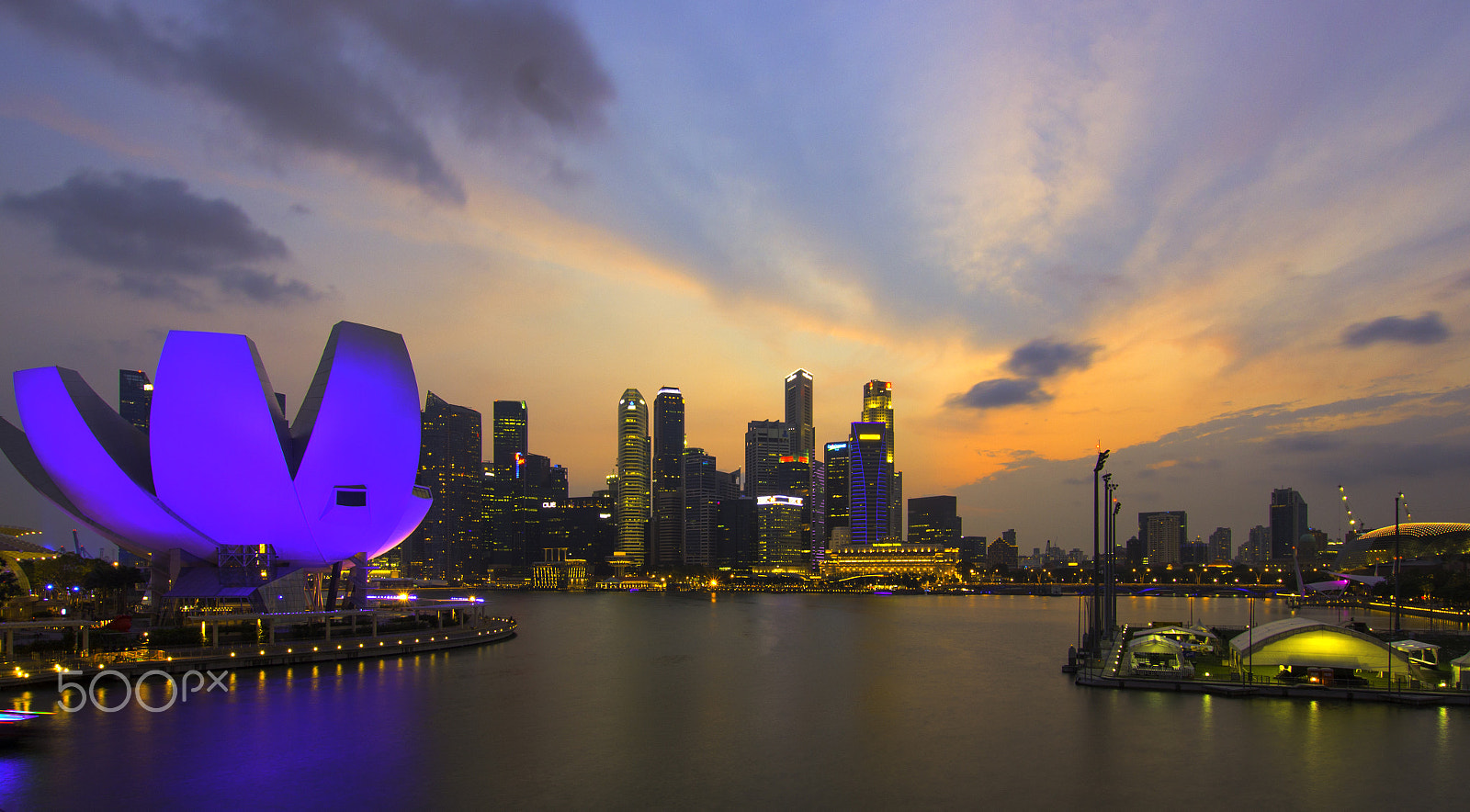 Canon EOS 650D (EOS Rebel T4i / EOS Kiss X6i) sample photo. Singapore skyline and view of marina bay photography