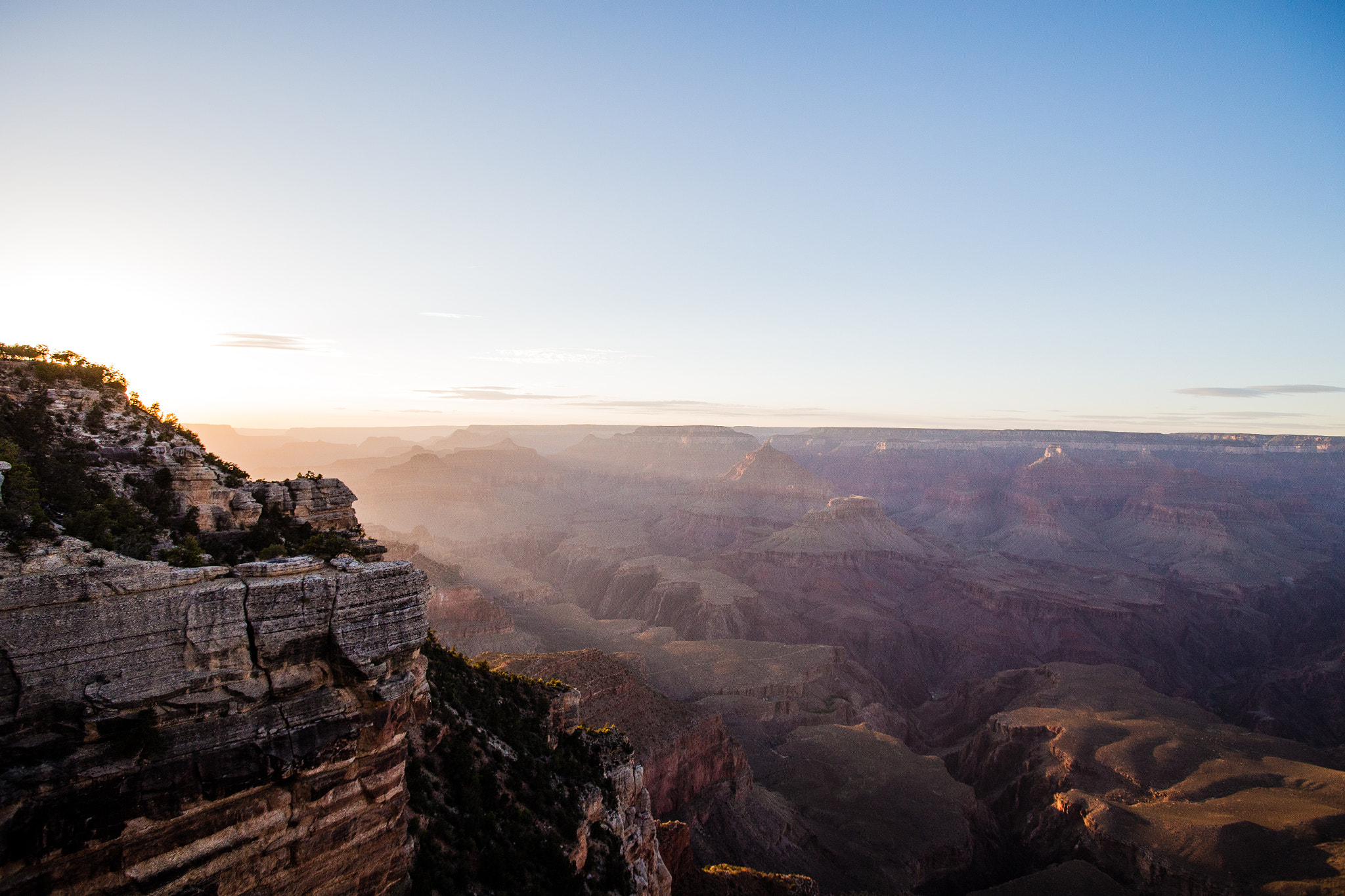 Canon EOS 6D sample photo. Sunset in the canyon photography