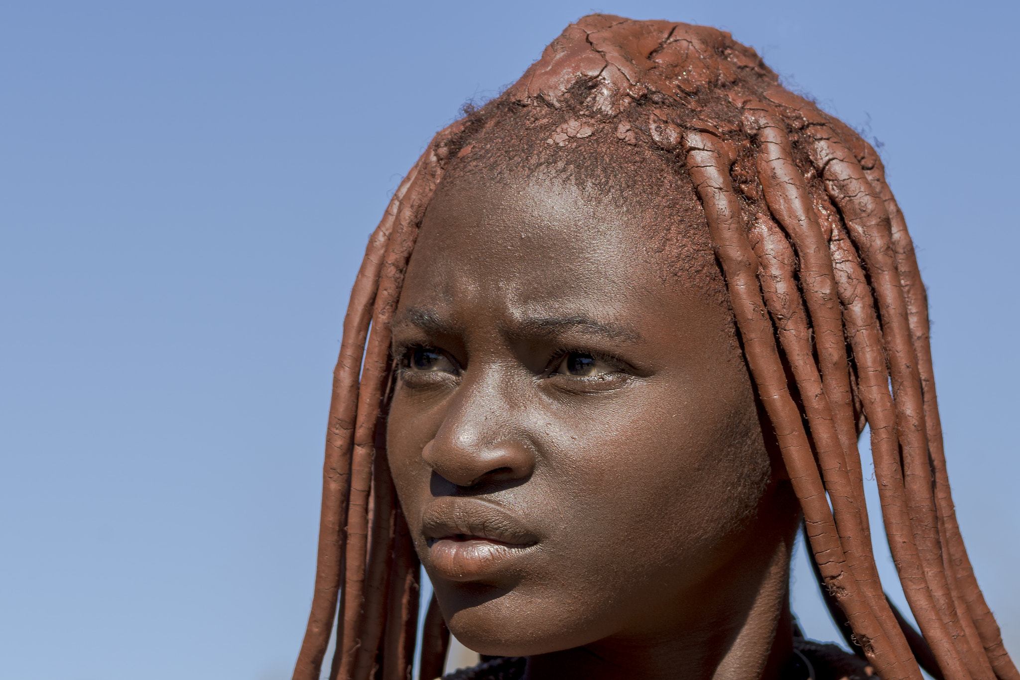 Sony 70-400mm F4-5.6 G SSM II sample photo. Namibia-kaokaland-himbalar photography