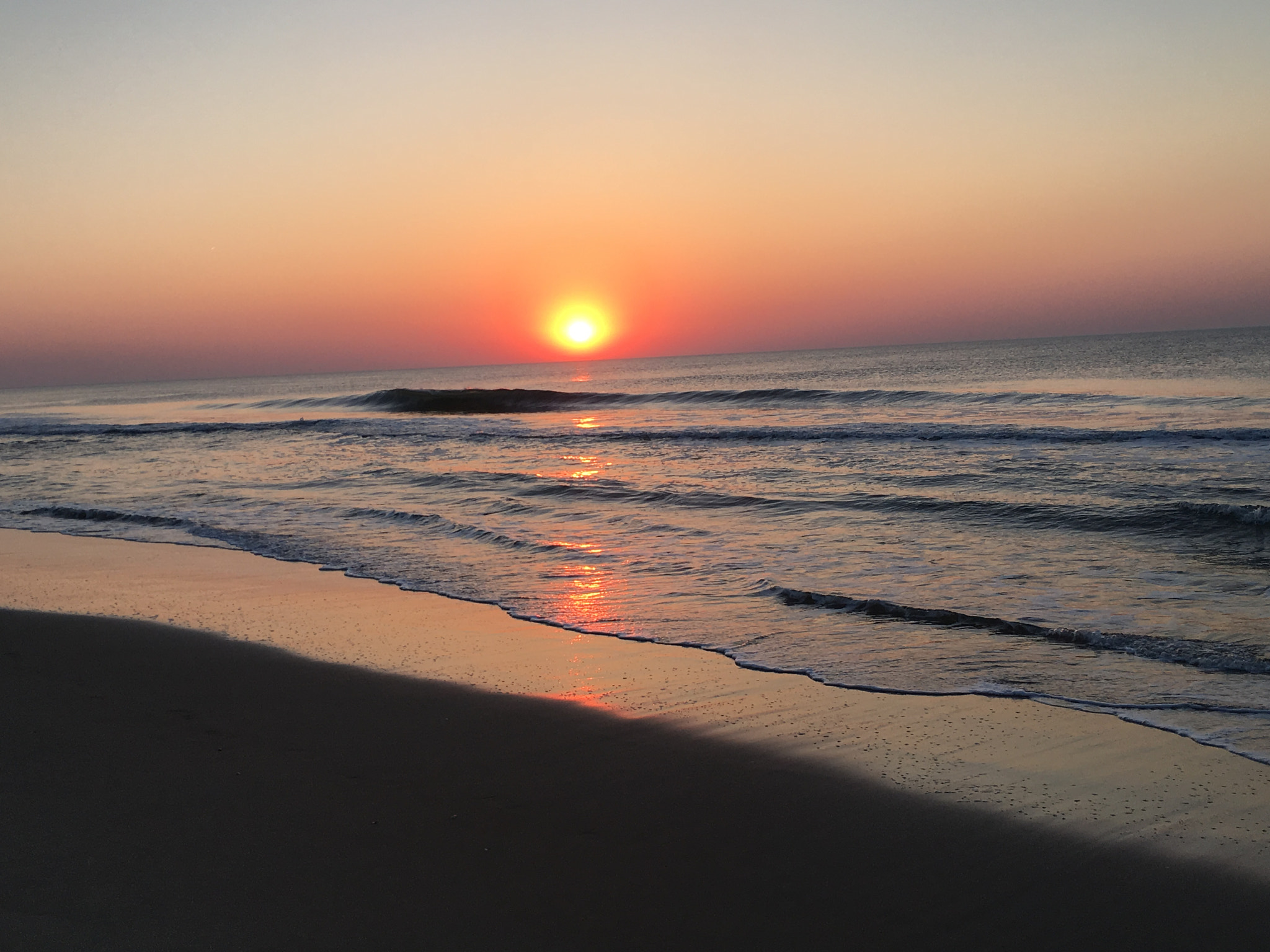 Sunrise in Ocean City Maryland May 25, 2016. Today ...