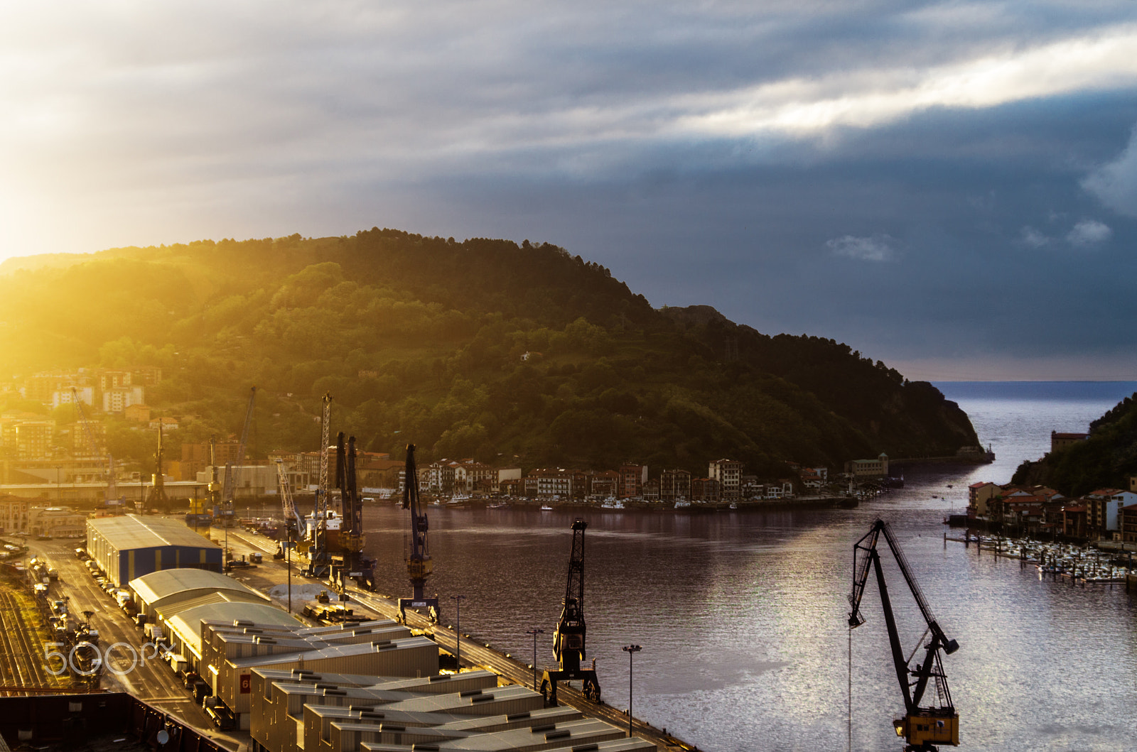 Pentax smc DA 50-200mm F4-5.6 ED sample photo. Atardecer en el puerto photography