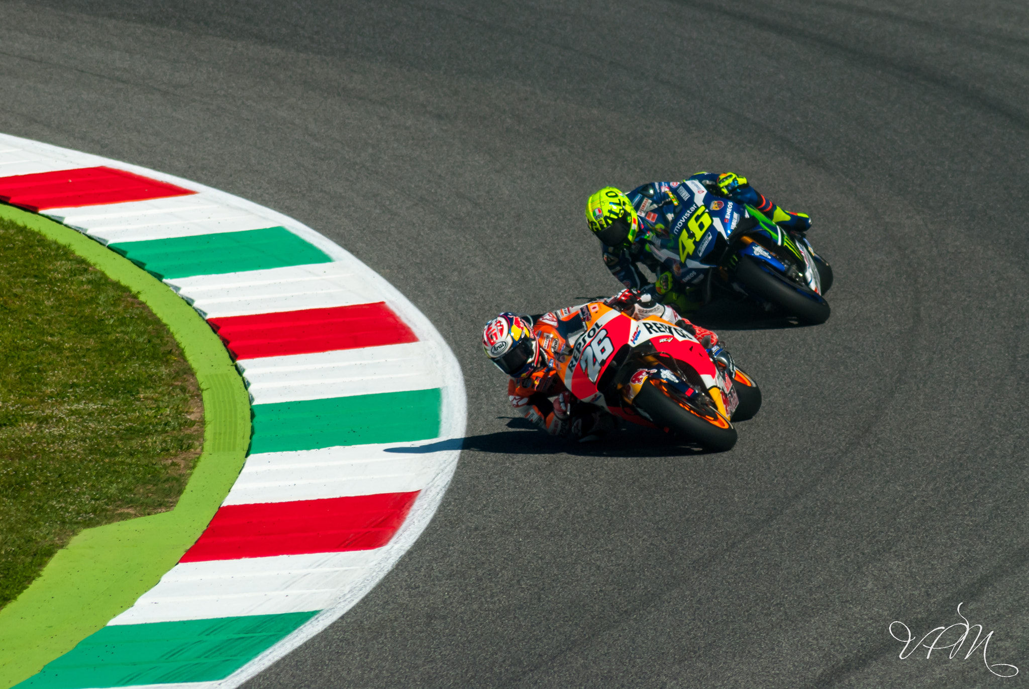 Nikon D80 sample photo. Rossi and pedrosa photography