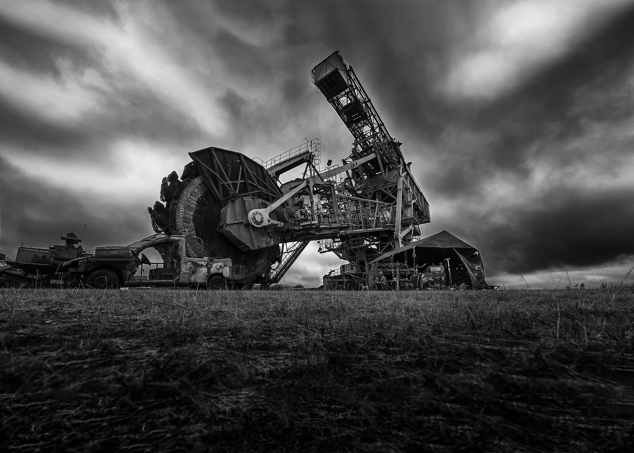 Canon EF 11-24mm F4L USM sample photo. Big wheel ferropolis photography