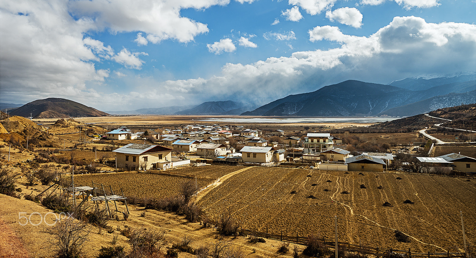 Sony a99 II sample photo. A small tibetan village in shangri-la photography