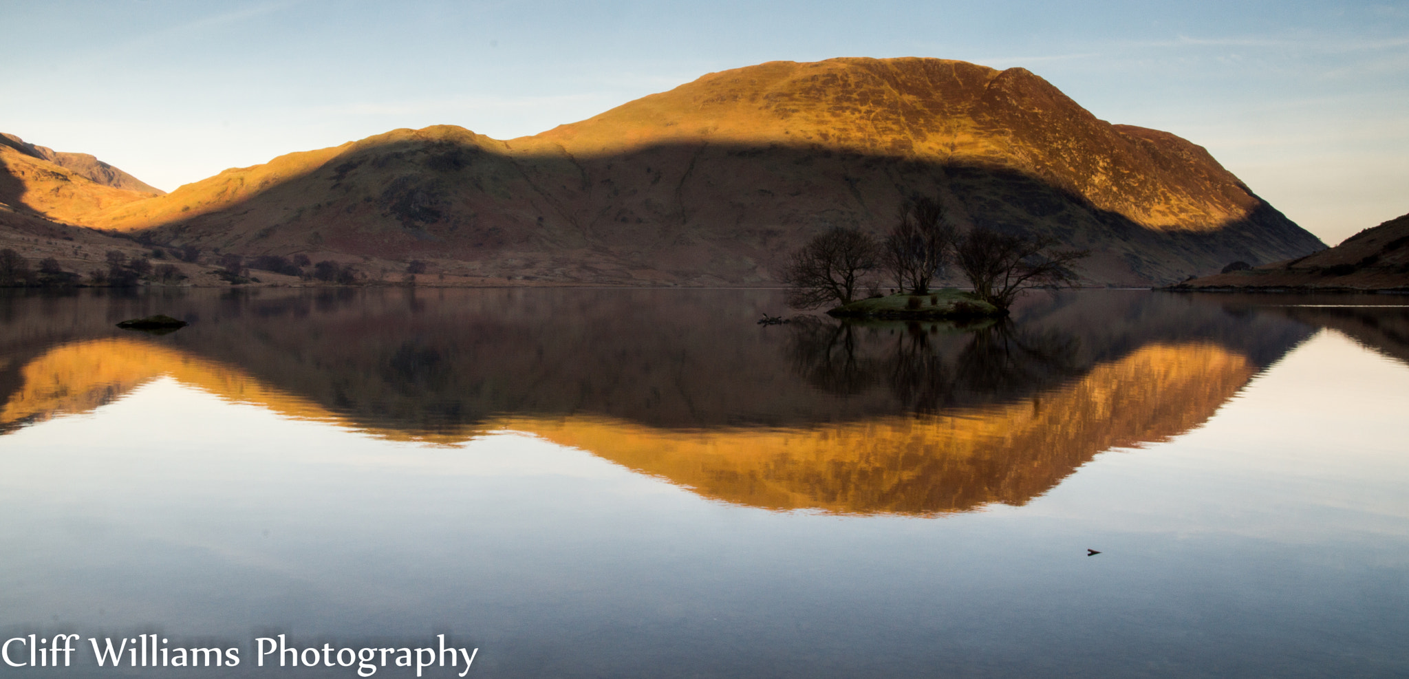 Sony SLT-A65 (SLT-A65V) + Sigma 17-70mm F2.8-4.5 (D) sample photo. Crummock reflection photography