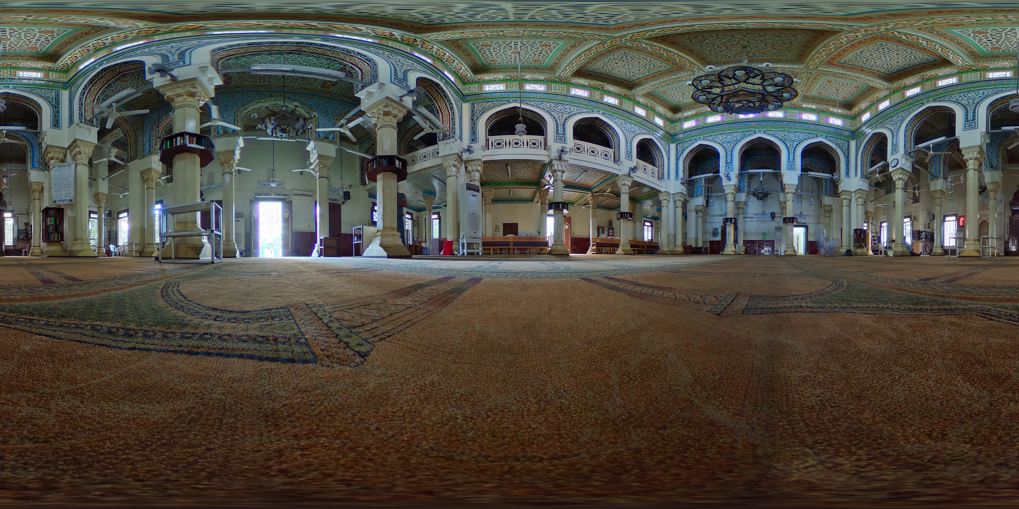 Ricoh Theta S sample photo. Ali ebn abi taleb mosque . . . photography