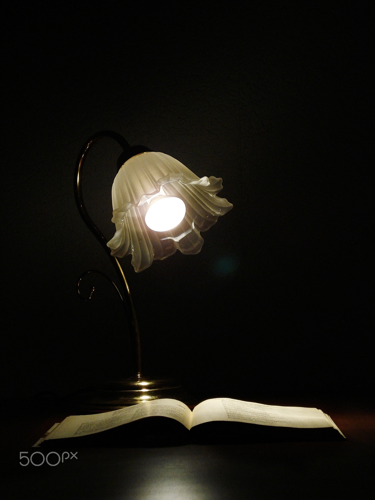 Sony DSC-W70 sample photo. Still life with the book and a lamp in a dark key photography