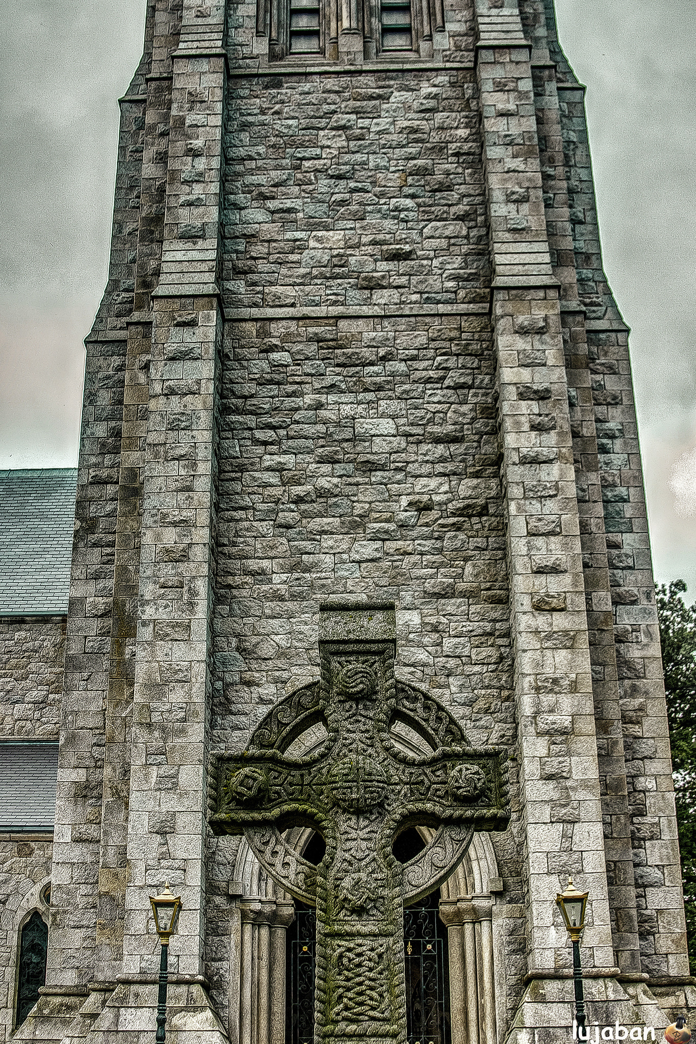 Canon EF 28-135mm F3.5-5.6 IS USM sample photo. Church in bray ireland photography