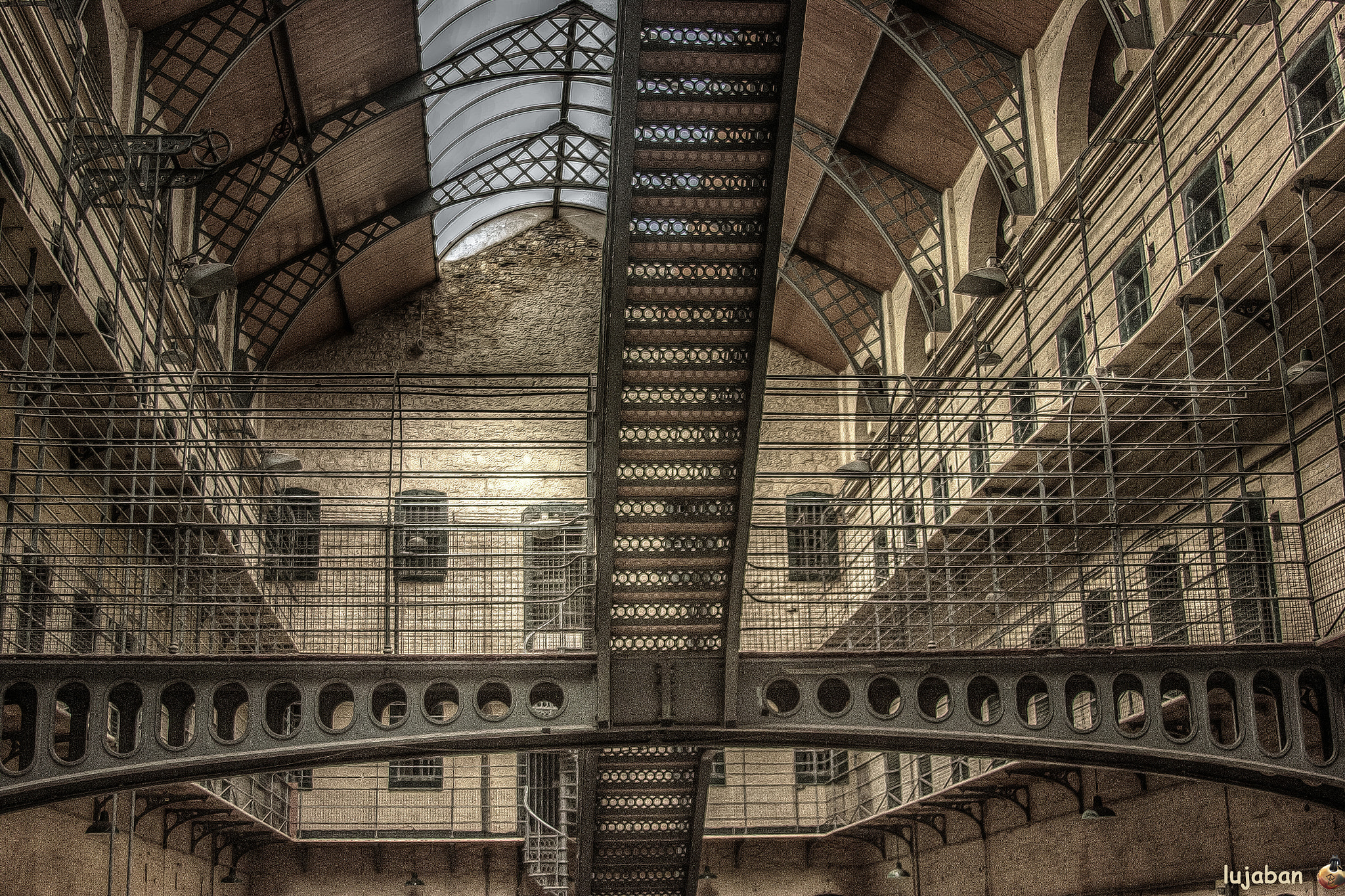 Canon EF 28-135mm F3.5-5.6 IS USM sample photo. Kilmainham gaol (dublin ireland) photography
