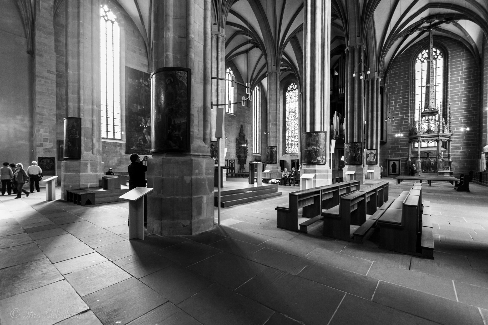 Canon EOS 50D + Sigma 10-20mm F3.5 EX DC HSM sample photo. Erfurt cathedral photography