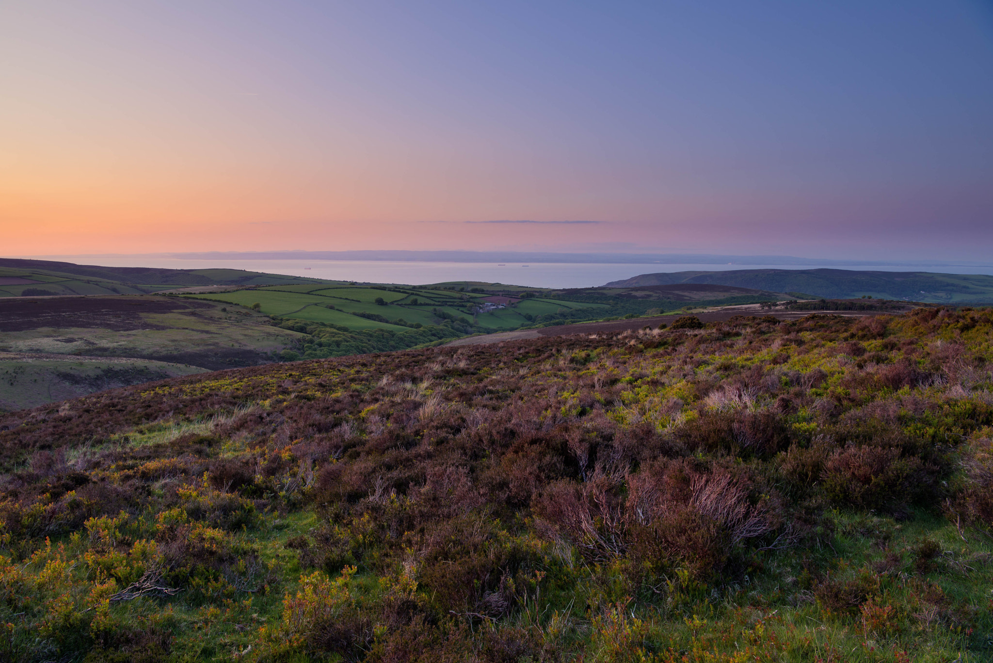 Nikon AF-S Nikkor 24-70mm F2.8E ED VR sample photo. Exmoor colour photography