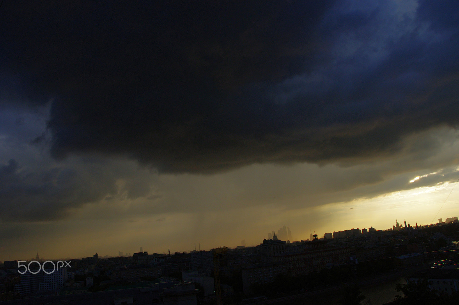 Pentax K-x sample photo. Rain and sun photography