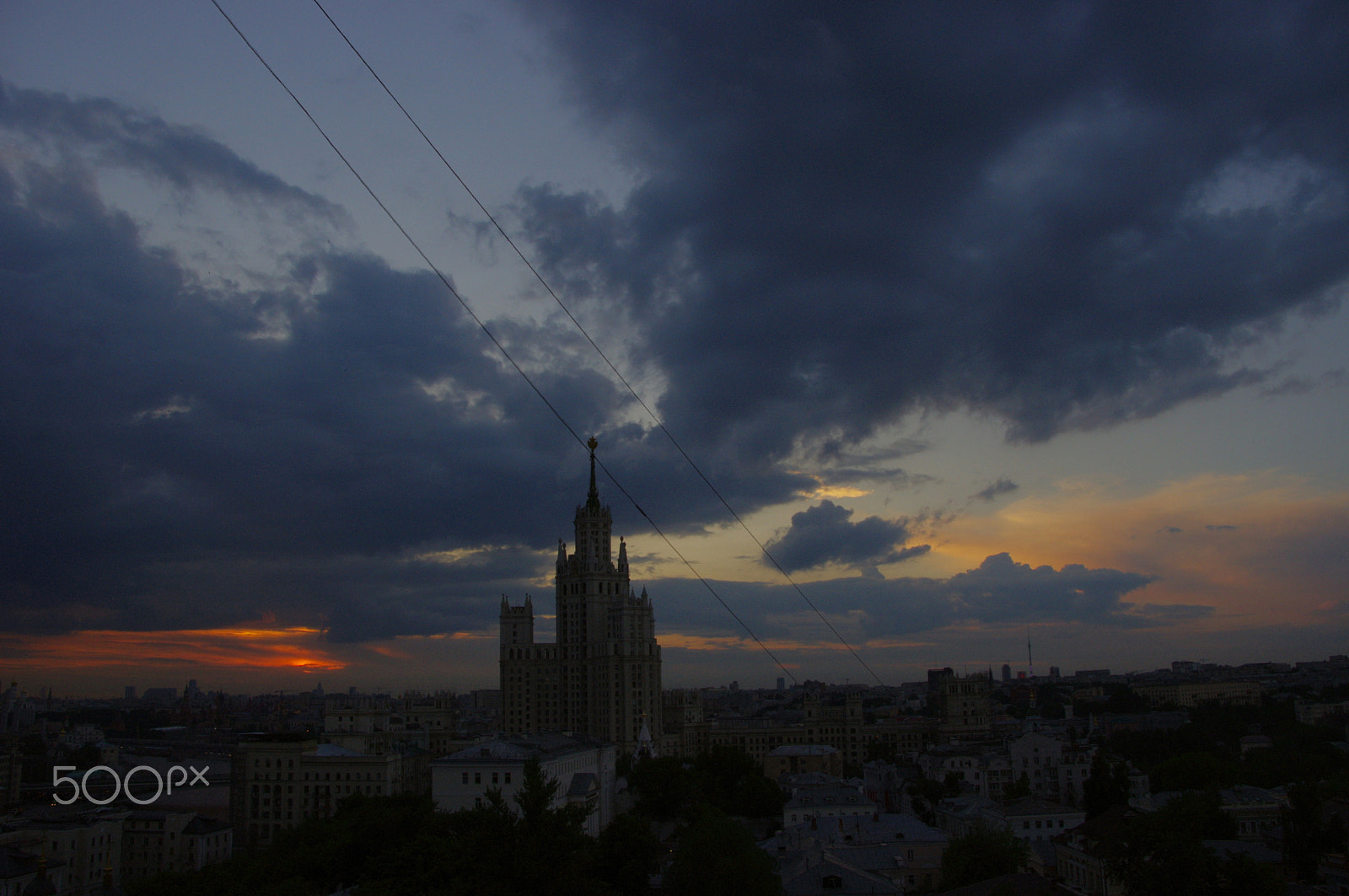 Pentax K-x sample photo. Clouds photography