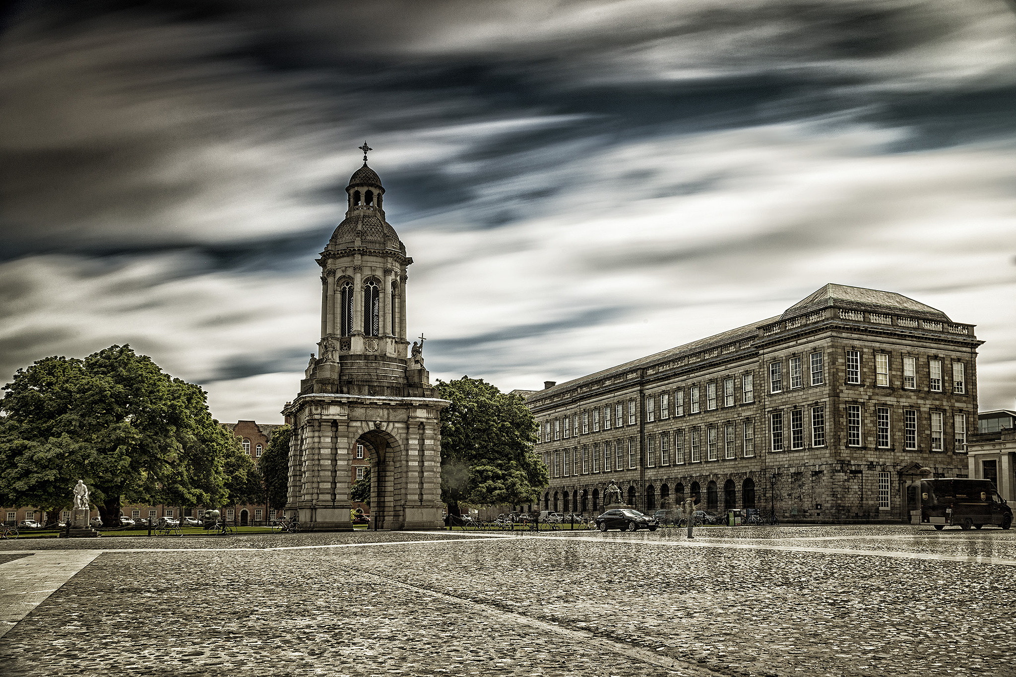 Canon EF 28-80mm f/3.5-5.6 USM IV sample photo. Trinity college photography