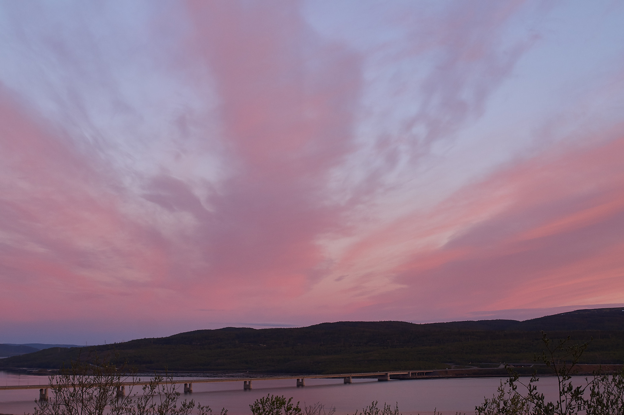 Sony SLT-A58 + Sony DT 35mm F1.8 SAM sample photo. Murmansk sunset_2 photography