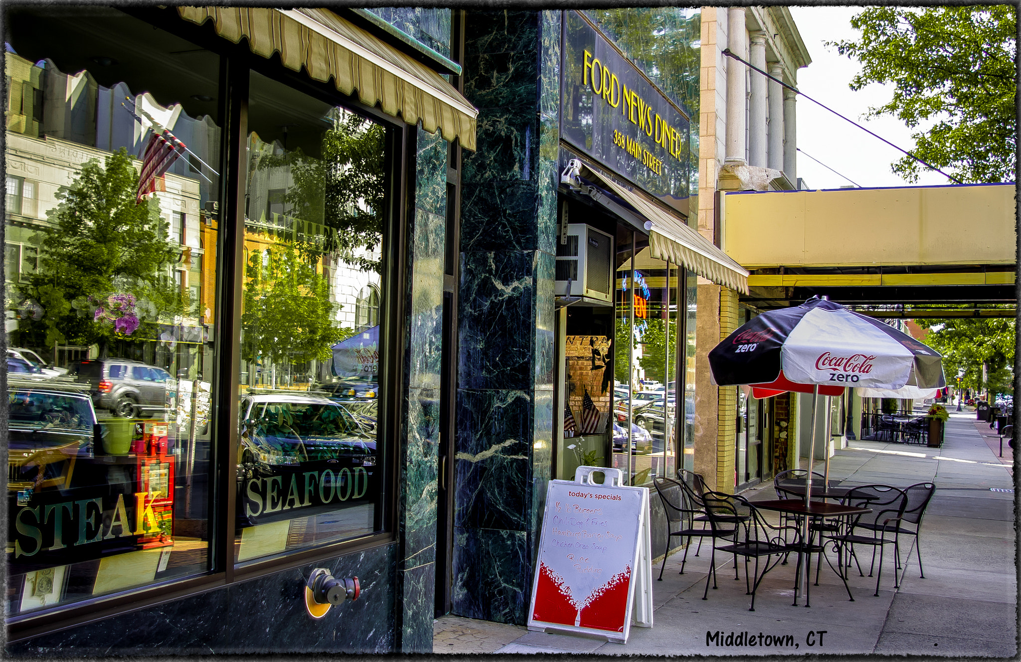 Pentax K-x sample photo. Downtown middletown, ct photography