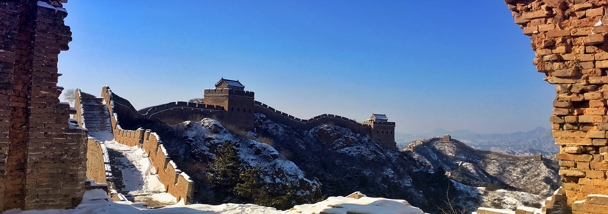 Jag.gr 645 PRO Mk III for iOS sample photo. The great wall photography