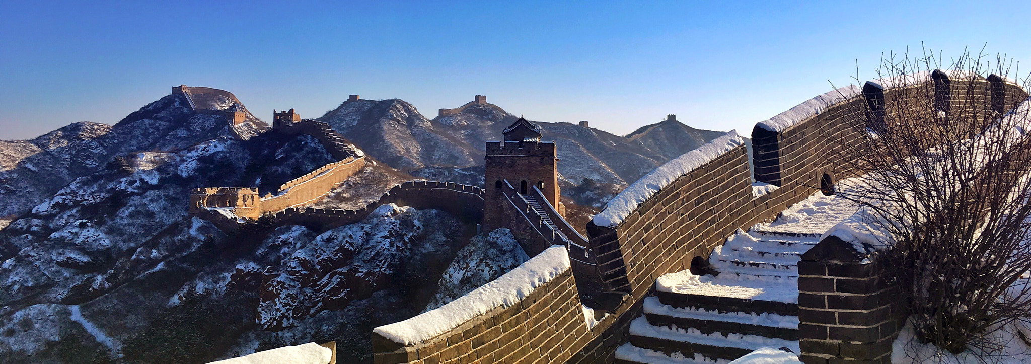 Jag.gr 645 PRO Mk III for iOS sample photo. The great wall photography