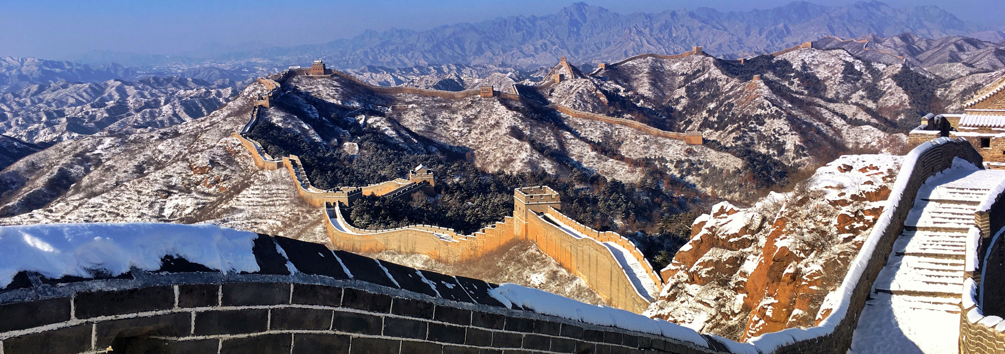 Jag.gr 645 PRO Mk III for iOS sample photo. The great wall photography