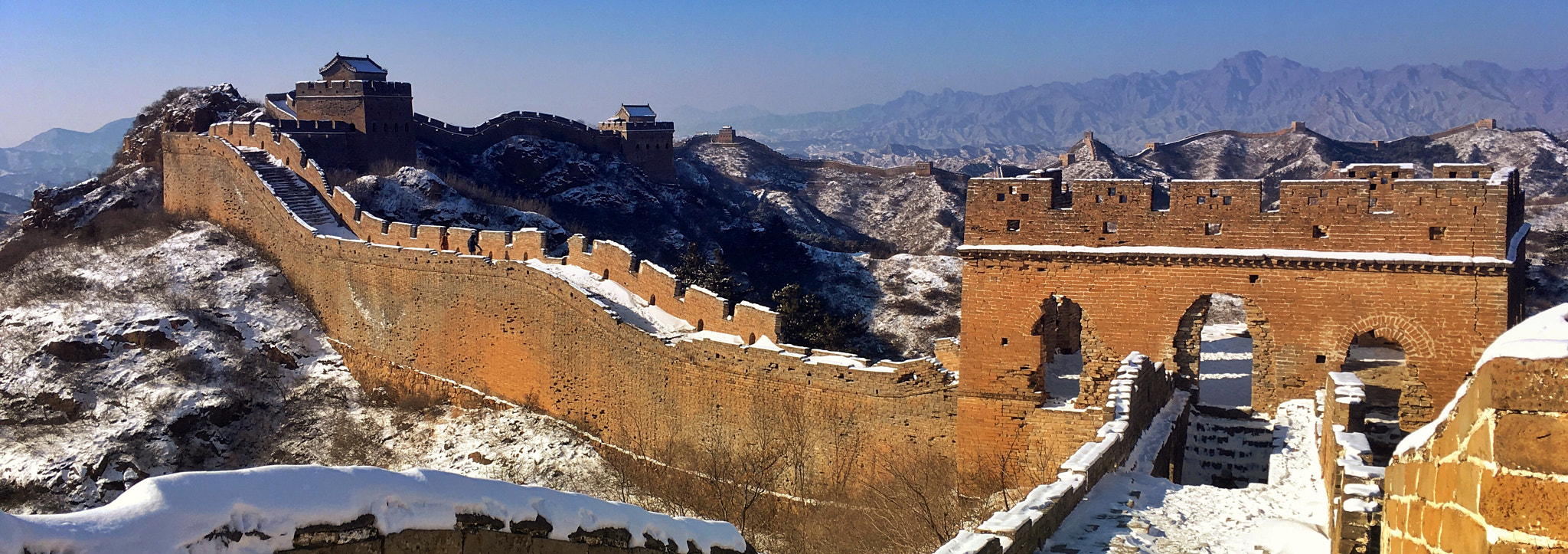 Jag.gr 645 PRO Mk III for iOS sample photo. The great wall photography