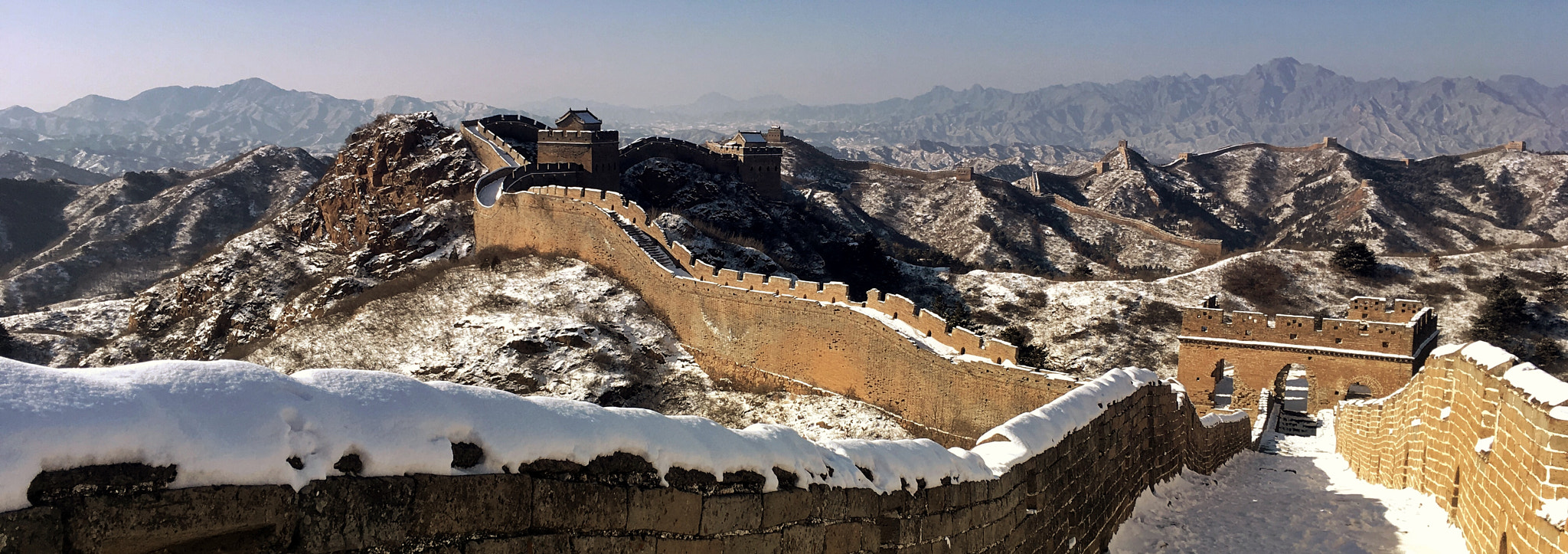 Jag.gr 645 PRO Mk III for iOS sample photo. The great wall photography