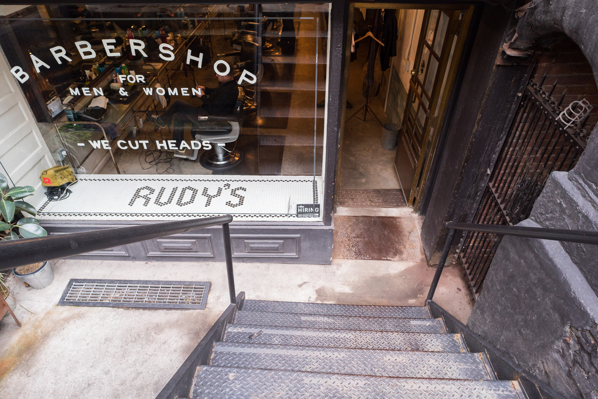 Sony a7S II + E 21mm F2.8 sample photo. Barbershop photography