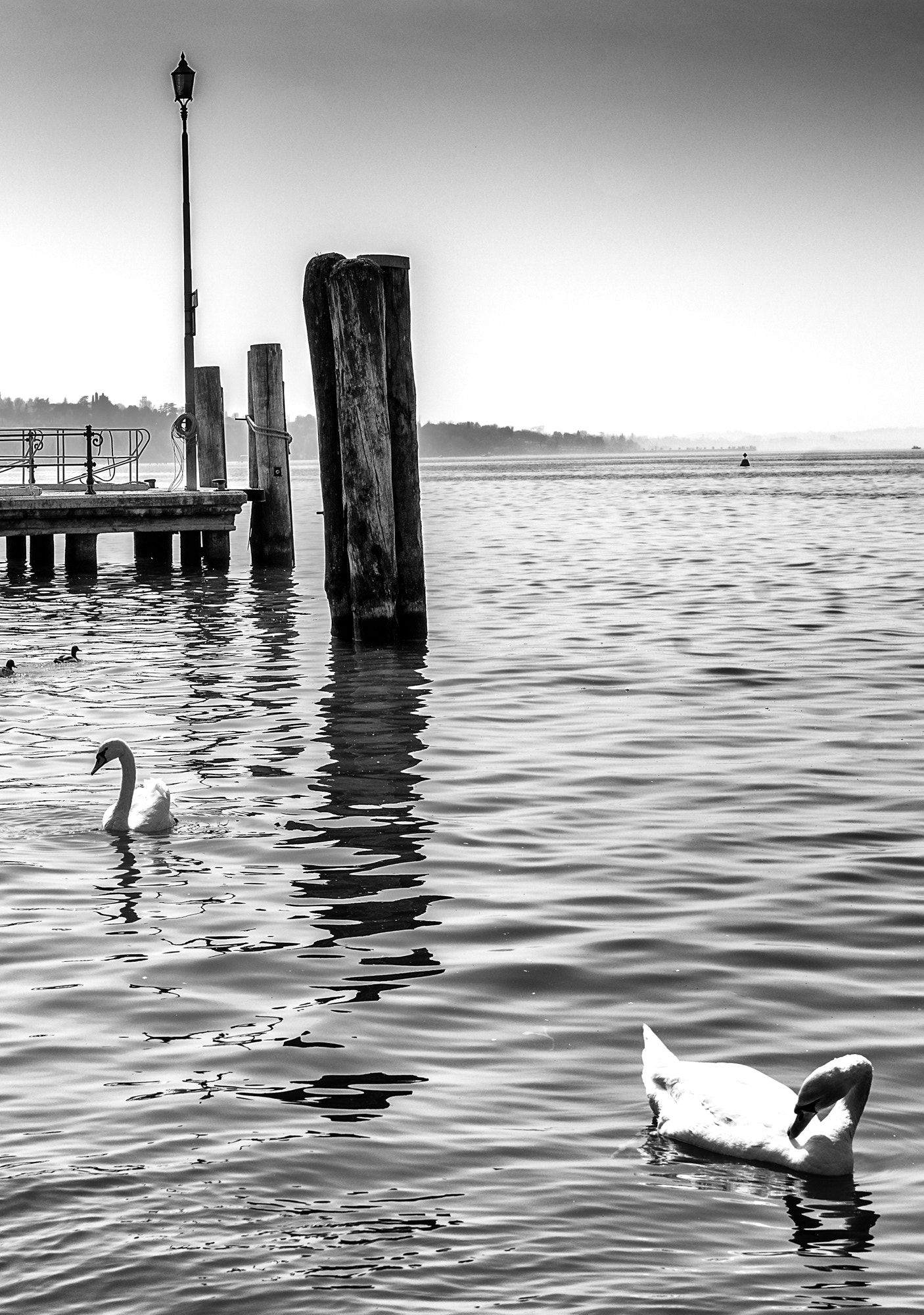 Pentax K-30 sample photo. Lago di garda fine giornata photography