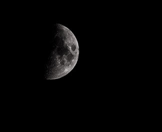 Canon EOS-1D Mark II N sample photo. La lluna et fa companyia! photography