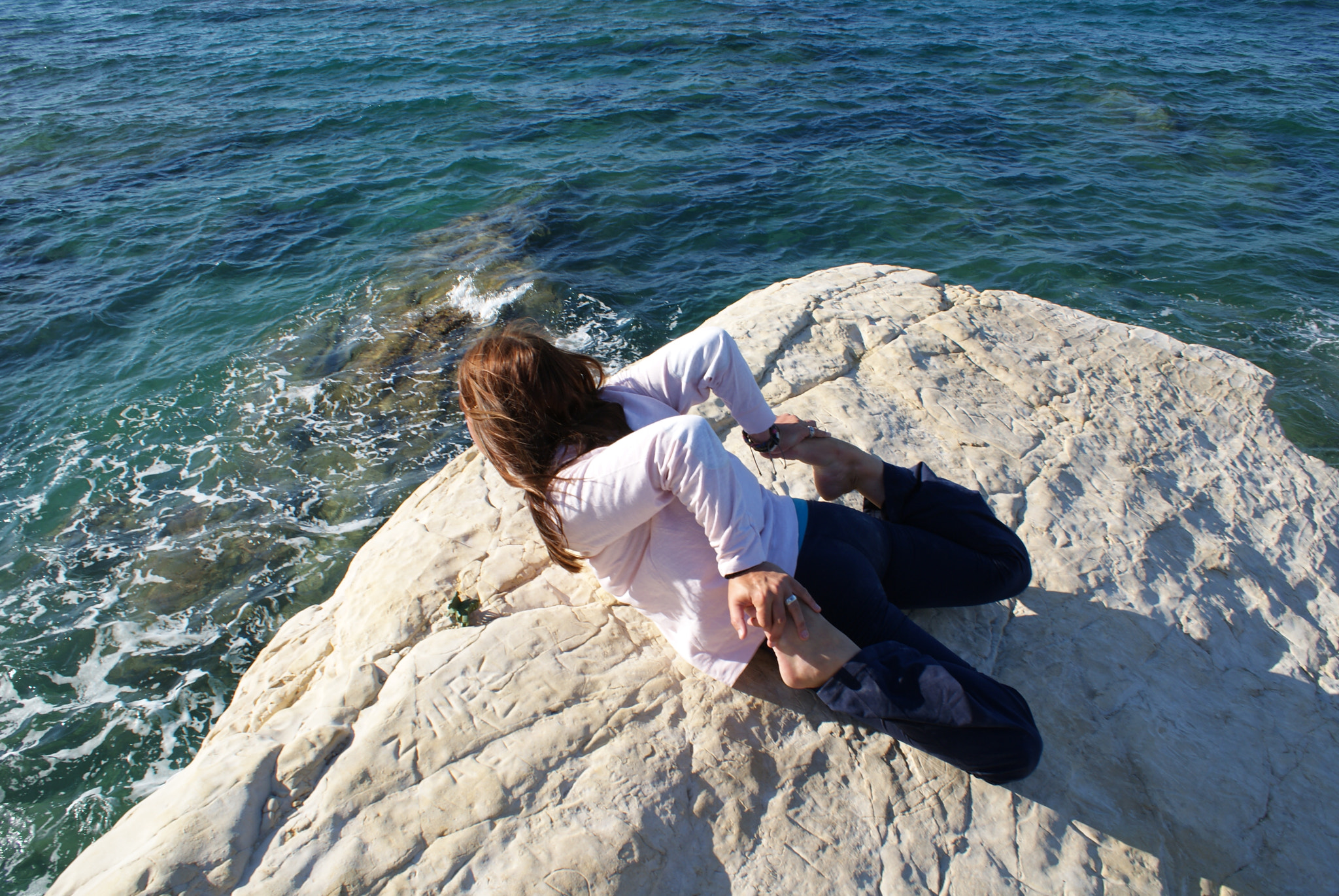 Sony DT 18-70mm F3.5-5.6 sample photo. Yoga practice (greece) photography