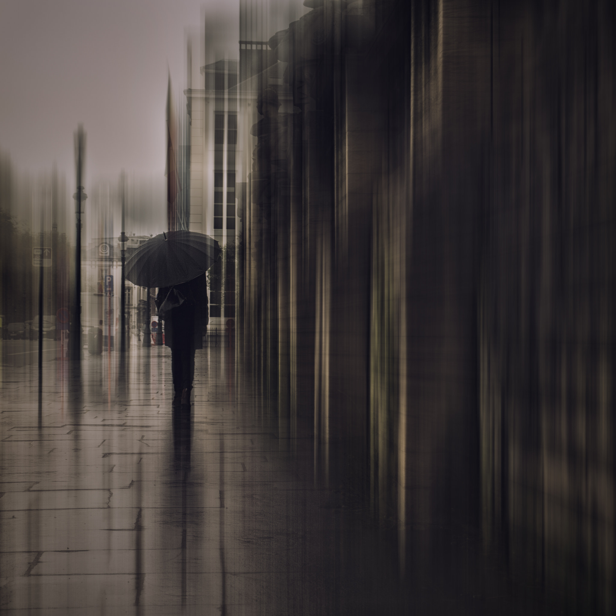 Panasonic Lumix DMC-GF3 sample photo. Rain photography