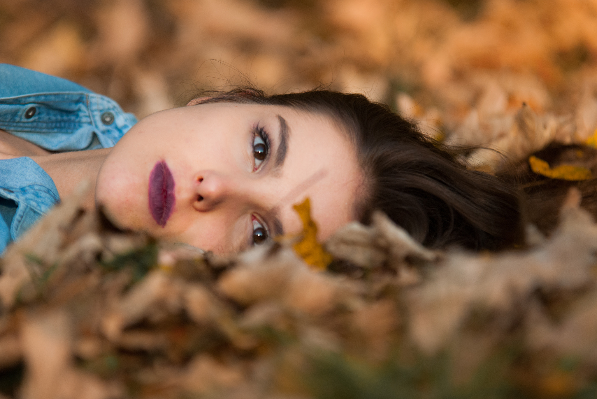 Sigma 70-200mm F2.8 EX DG OS HSM sample photo. Into her eyes photography