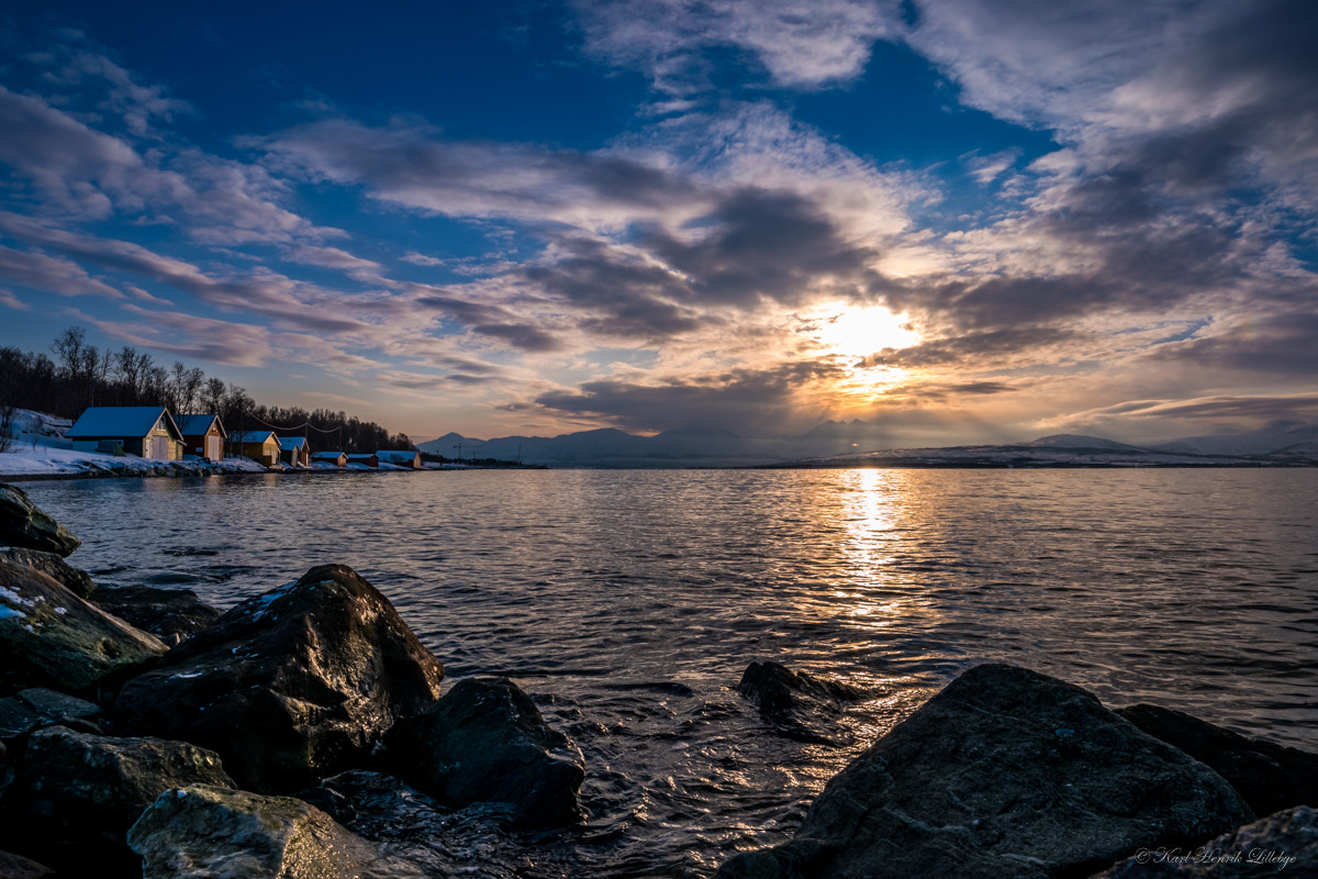 Samyang 14mm F2.8 ED AS IF UMC sample photo. Sun soon setting photography