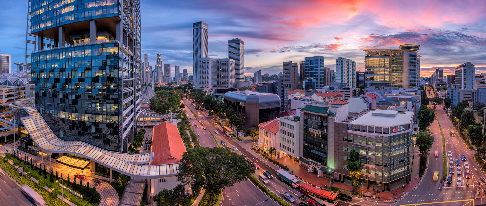 Nikon D810 + Nikon PC-E Nikkor 24mm F3.5D ED Tilt-Shift sample photo. Sunset @ south beach photography