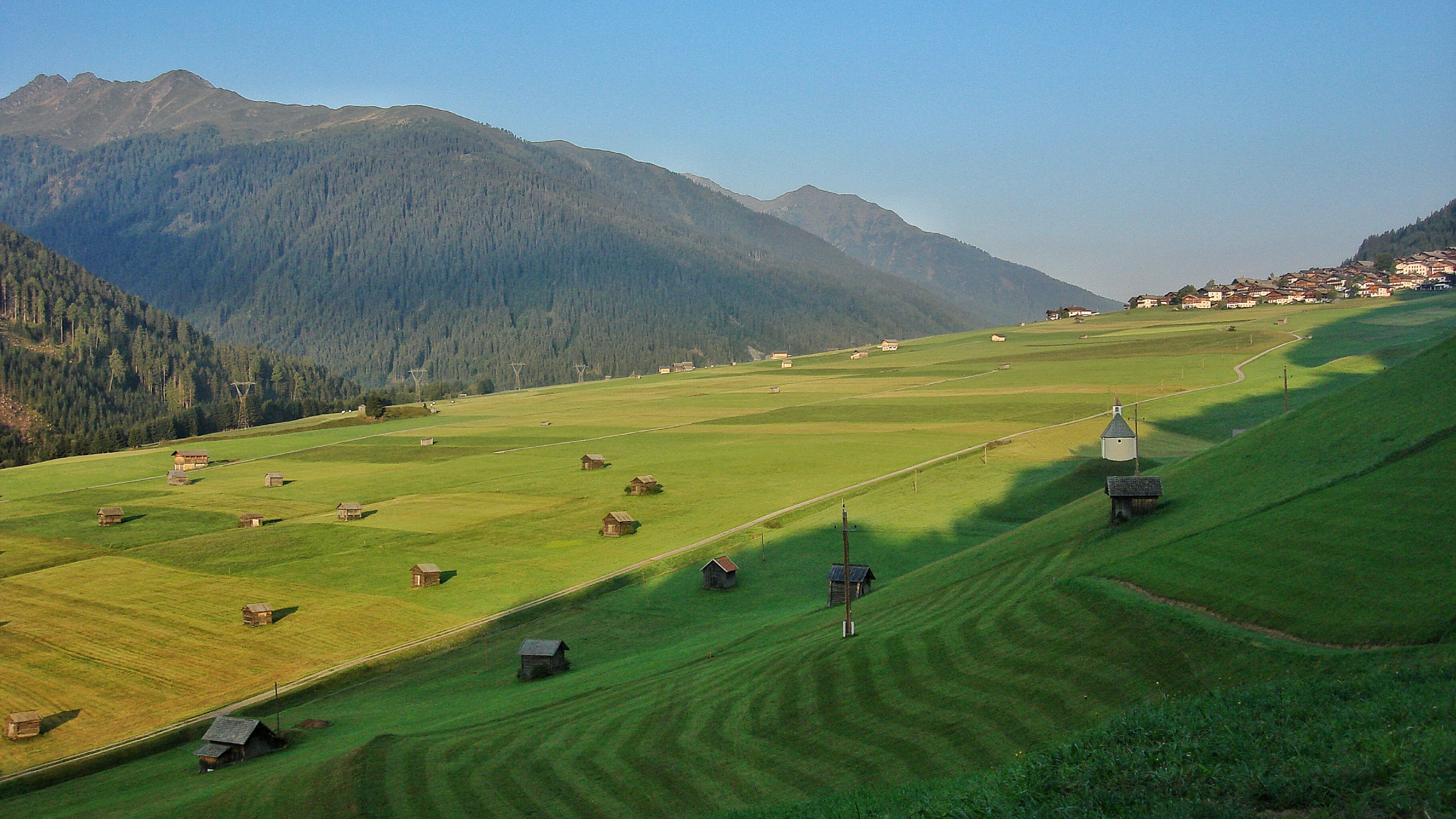 Sony DSC-N2 sample photo. Gailtal valley - austria photography