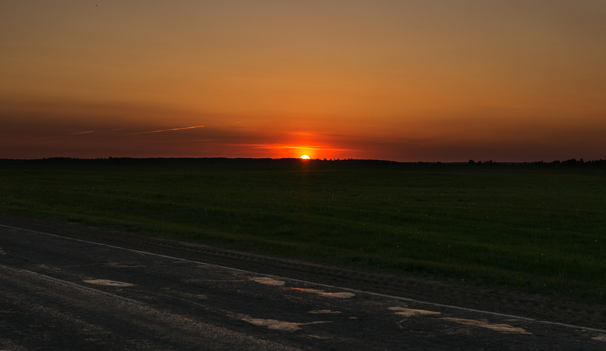 E 30mm F1.4 sample photo. Sunset photography