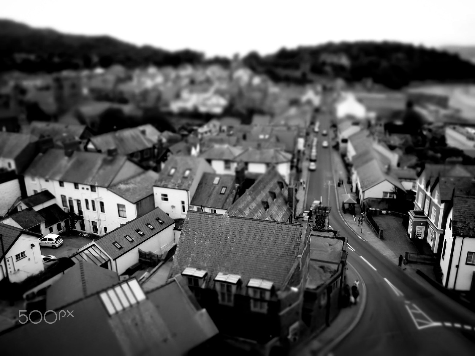 Canon PowerShot SD1400 IS (IXUS 130 / IXY 400F) sample photo. Tilt shift wales photography