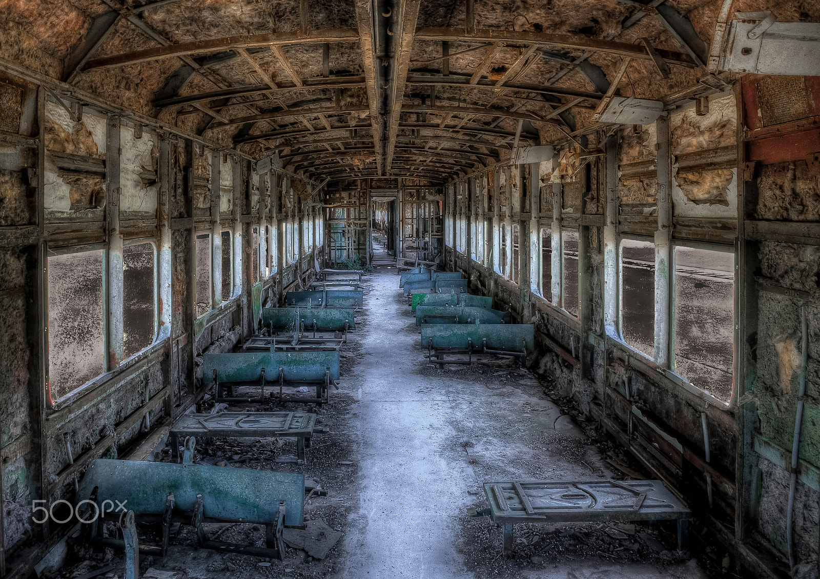 Nikon D600 sample photo. The abandoned train photography