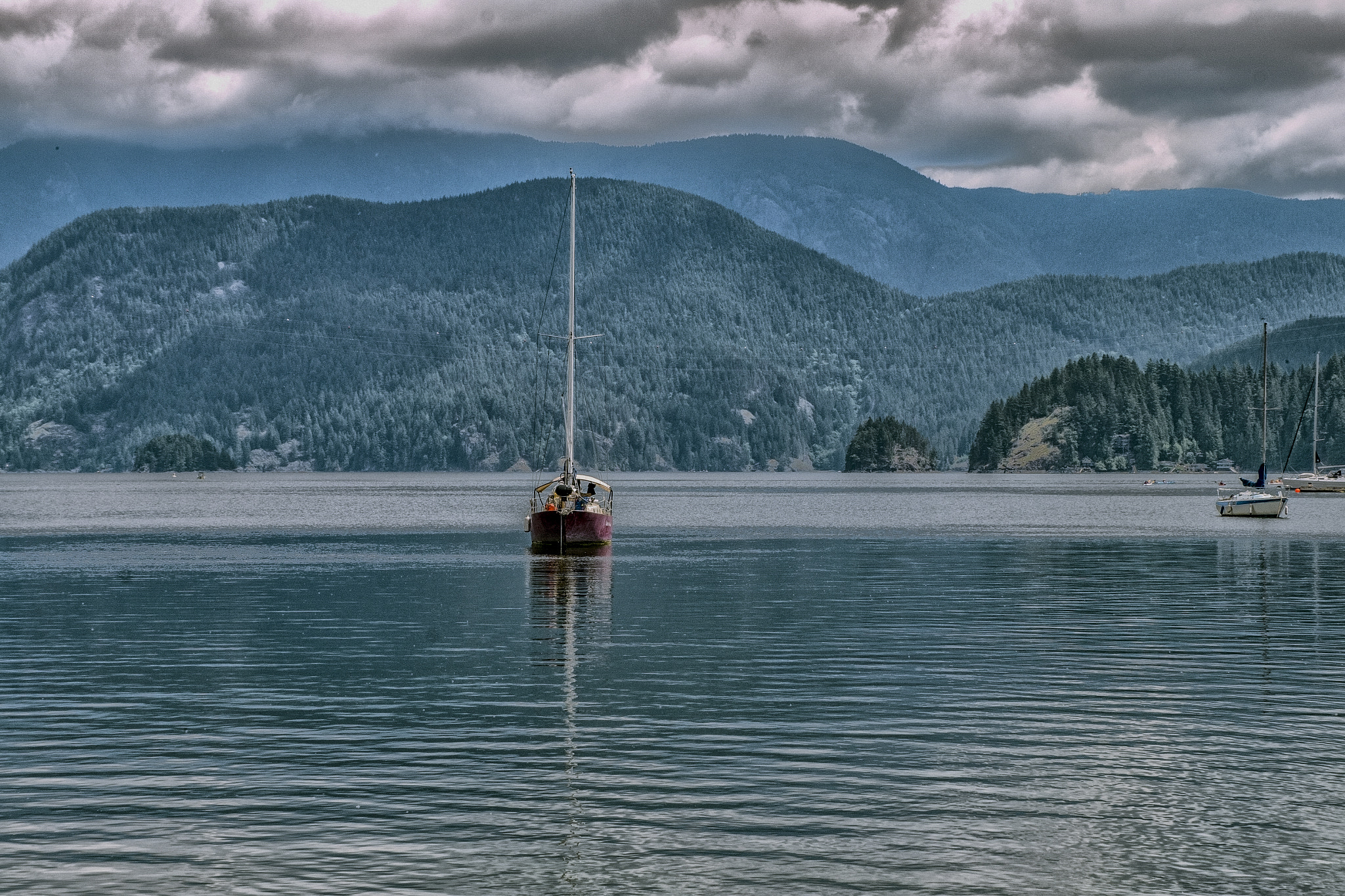 Fujifilm XC 16-50mm F3.5-5.6 OIS sample photo. Sailing boat photography