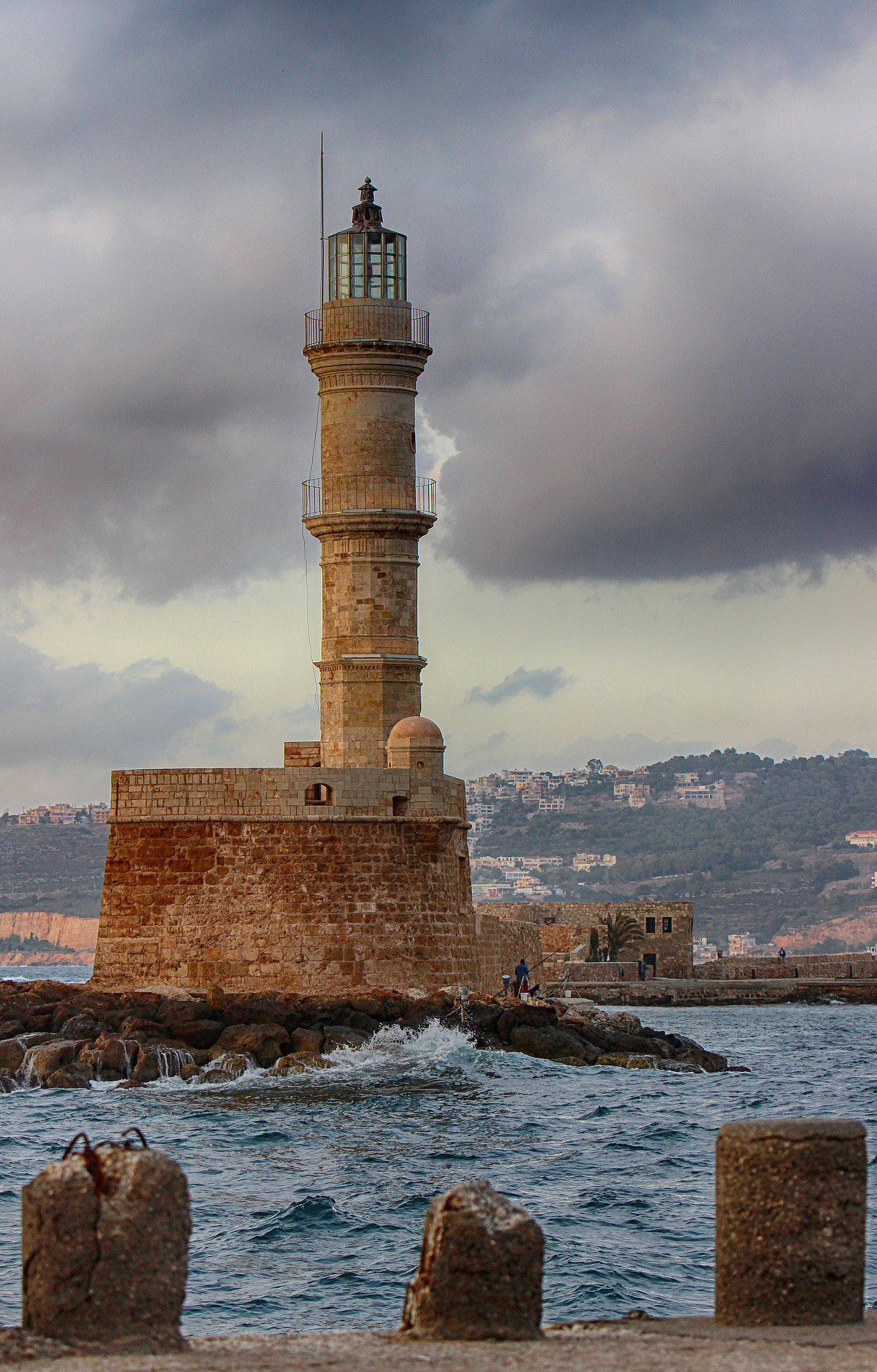Canon EF 70-200mm F2.8L IS USM sample photo. Chania old harbour photography