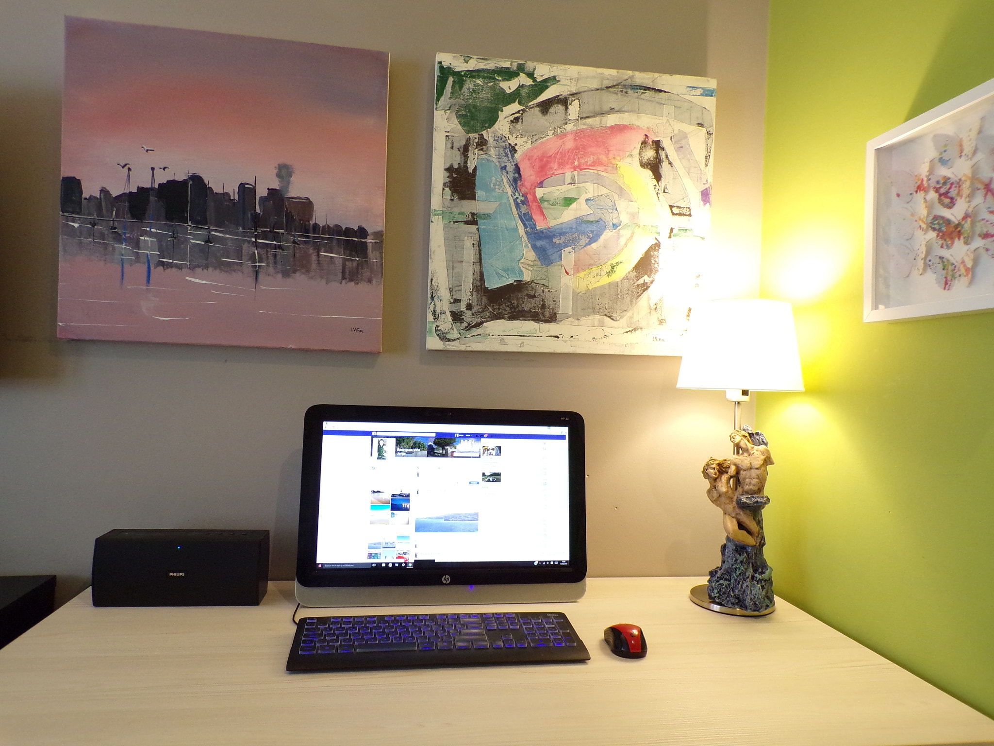 JK KODAK PIXPRO AZ421 sample photo. My desk 2 photography